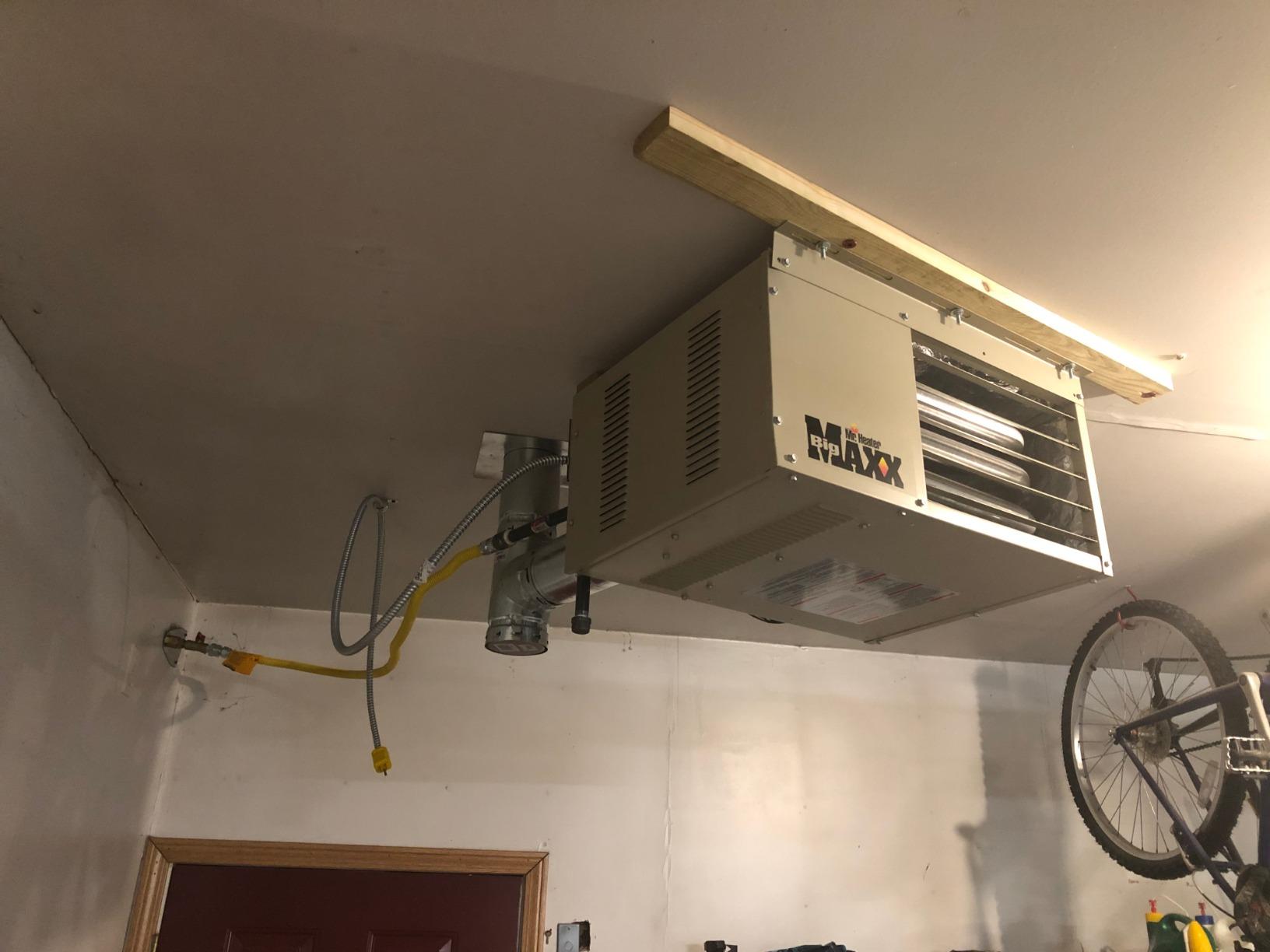 Mr. Heater 50,000 BTU Forced-Air Unit Heater (Propane or Natural Gas) customer photo 2