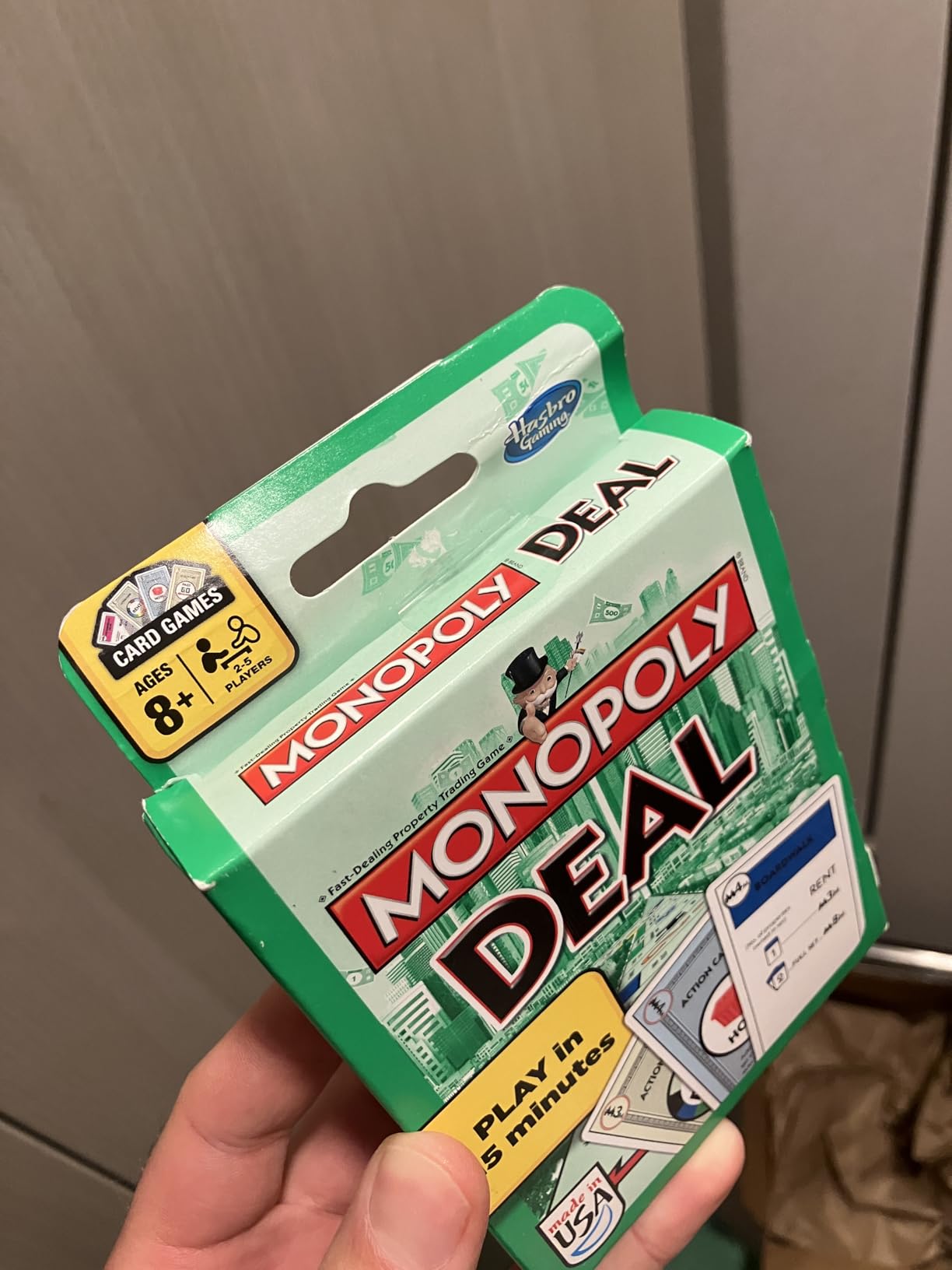 Monopoly Deal Card Game | Quick-Playing Card Game | Fun Games for Families and Kids | Ages 8 and Up | 2 to 5 Players | 15 Mins. | Travel Games customer photo 1