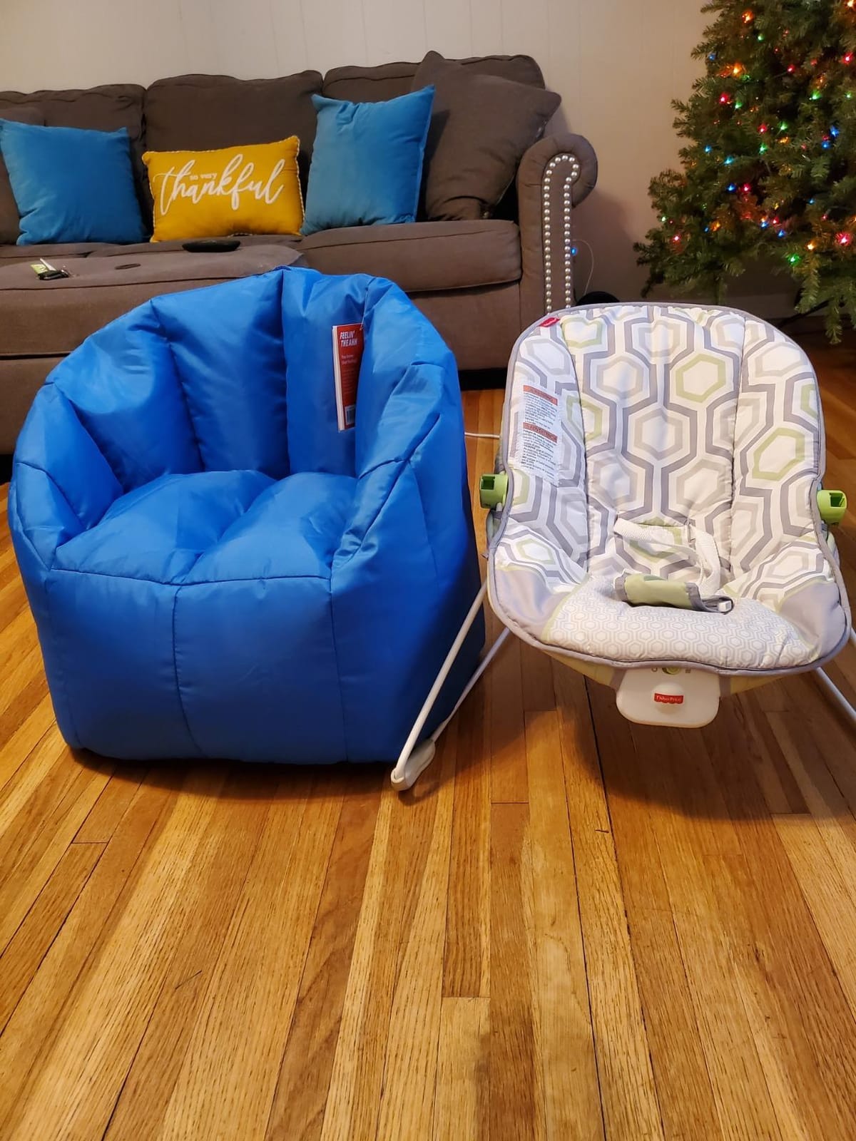 Big Joe Milano Beanbag Chair Kid's Sapphire Smartmax customer photo 2
