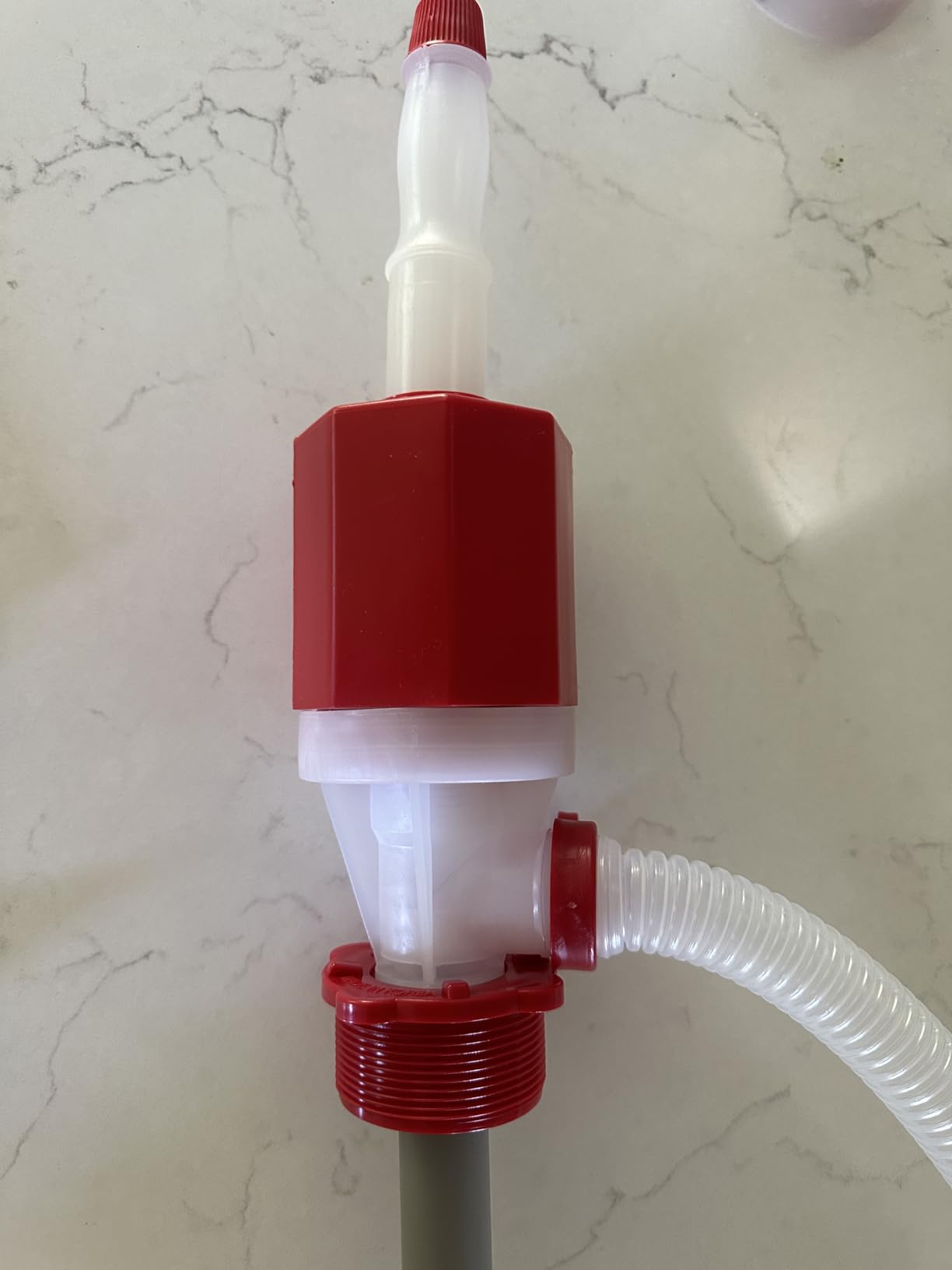 TERA PUMP Emergency 55 Gallon Drum Water Pump | Food Grade BPA-Free, Heavy Duty Hand Barrel Siphon, 5.5 GPM, Drinking Water Transfer, Disaster Preparedness customer photo 2