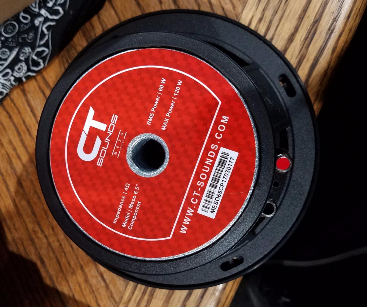 CT Sounds Meso 6.5” 320 Watt 2-Way Premium Component Car Speaker Set customer photo 1