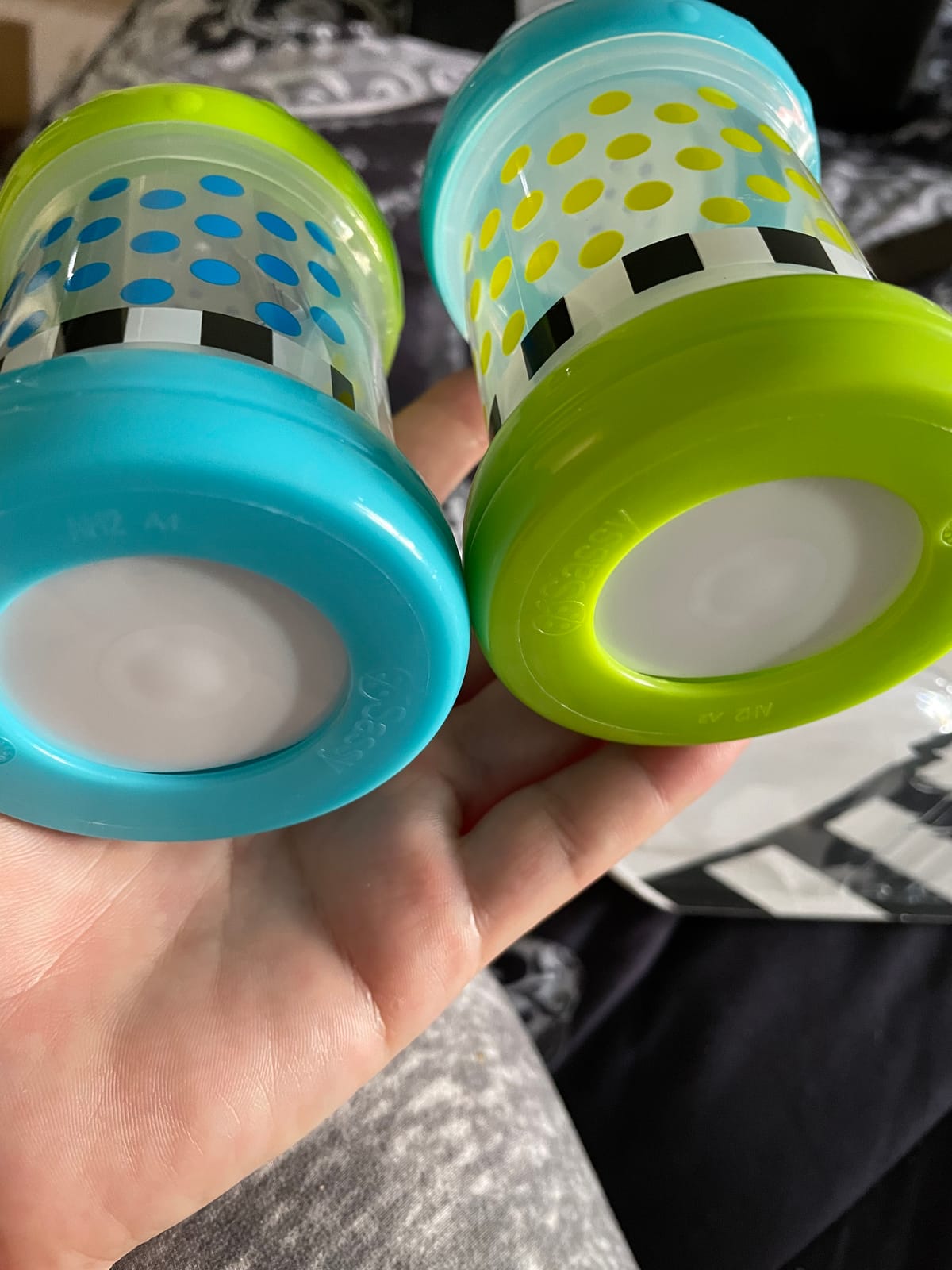 Sassy Baby Food Nurser – 4+ Months Set of 2- 4oz 100% Silicone Nipple and Spoon BPA-Free (30182) customer photo 1