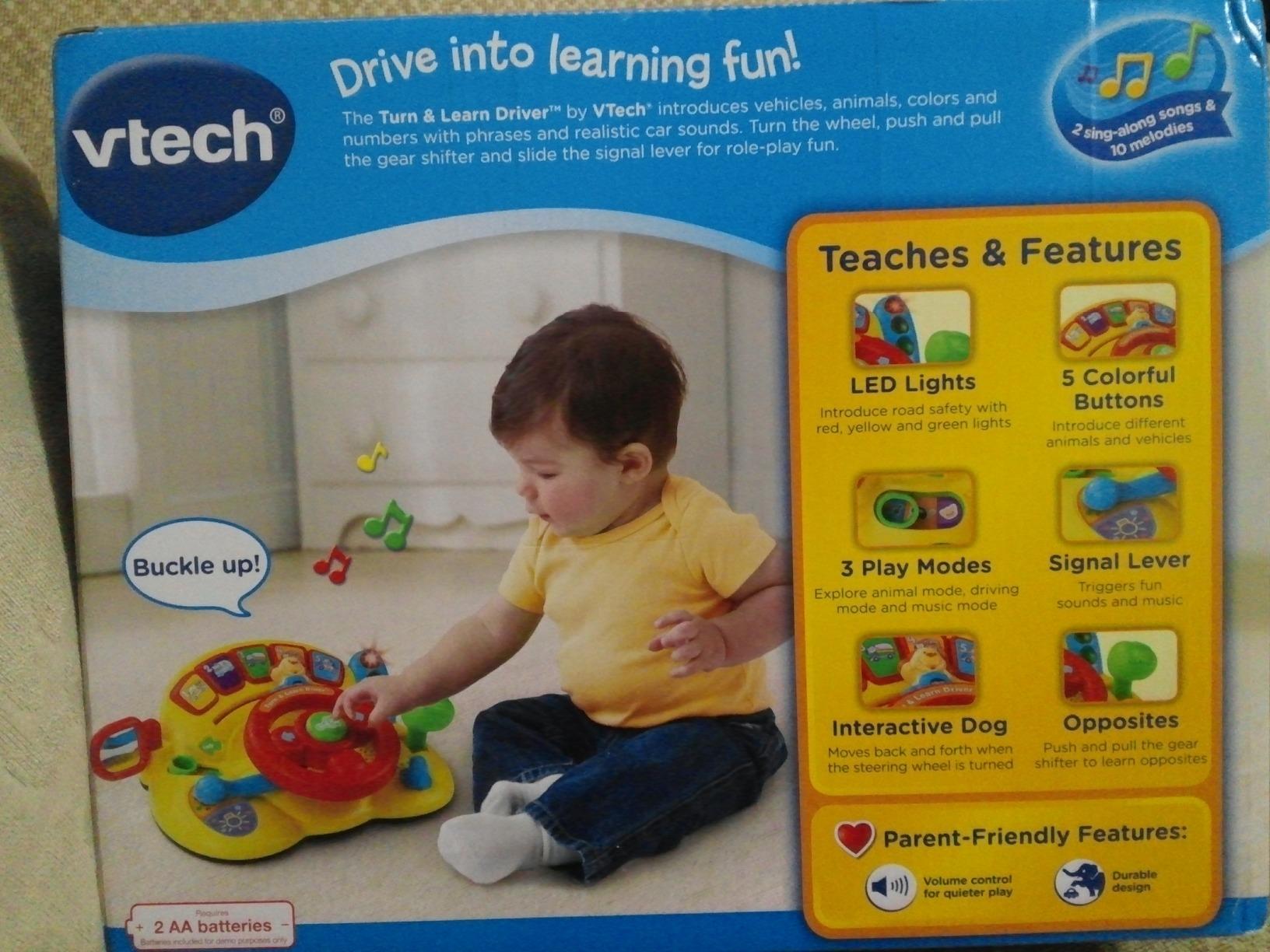 VTech Turn and Learn Driver, Yellow customer photo 1