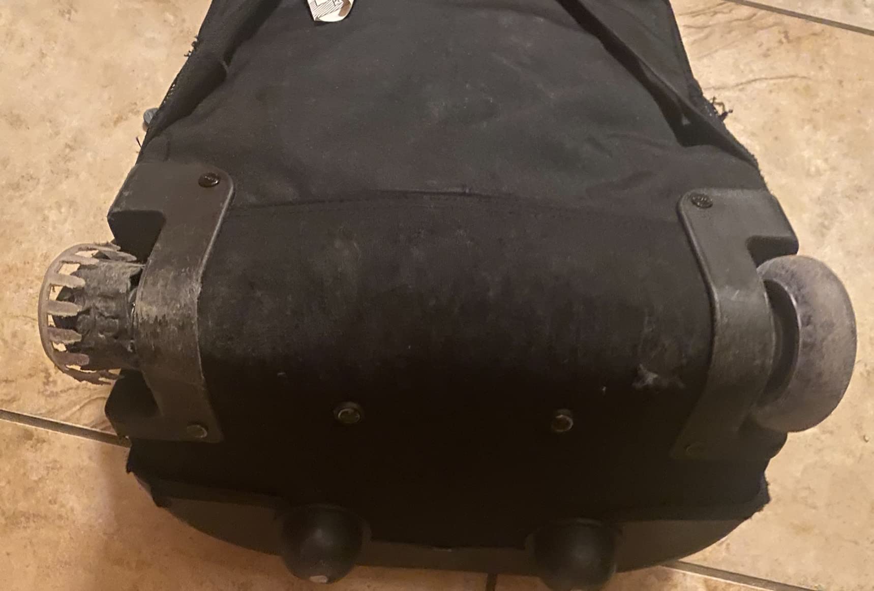 J World Sunny Rolling Backpack for Kids. Roller Bag With Wheels, Black customer photo 2