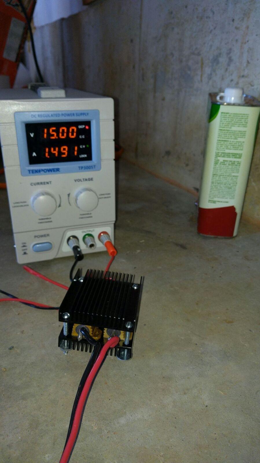 Tekpower TP3005T Variable Linear DC Power Supply, 0-30V @ 0-5A with Alligator Test Leads customer photo 2