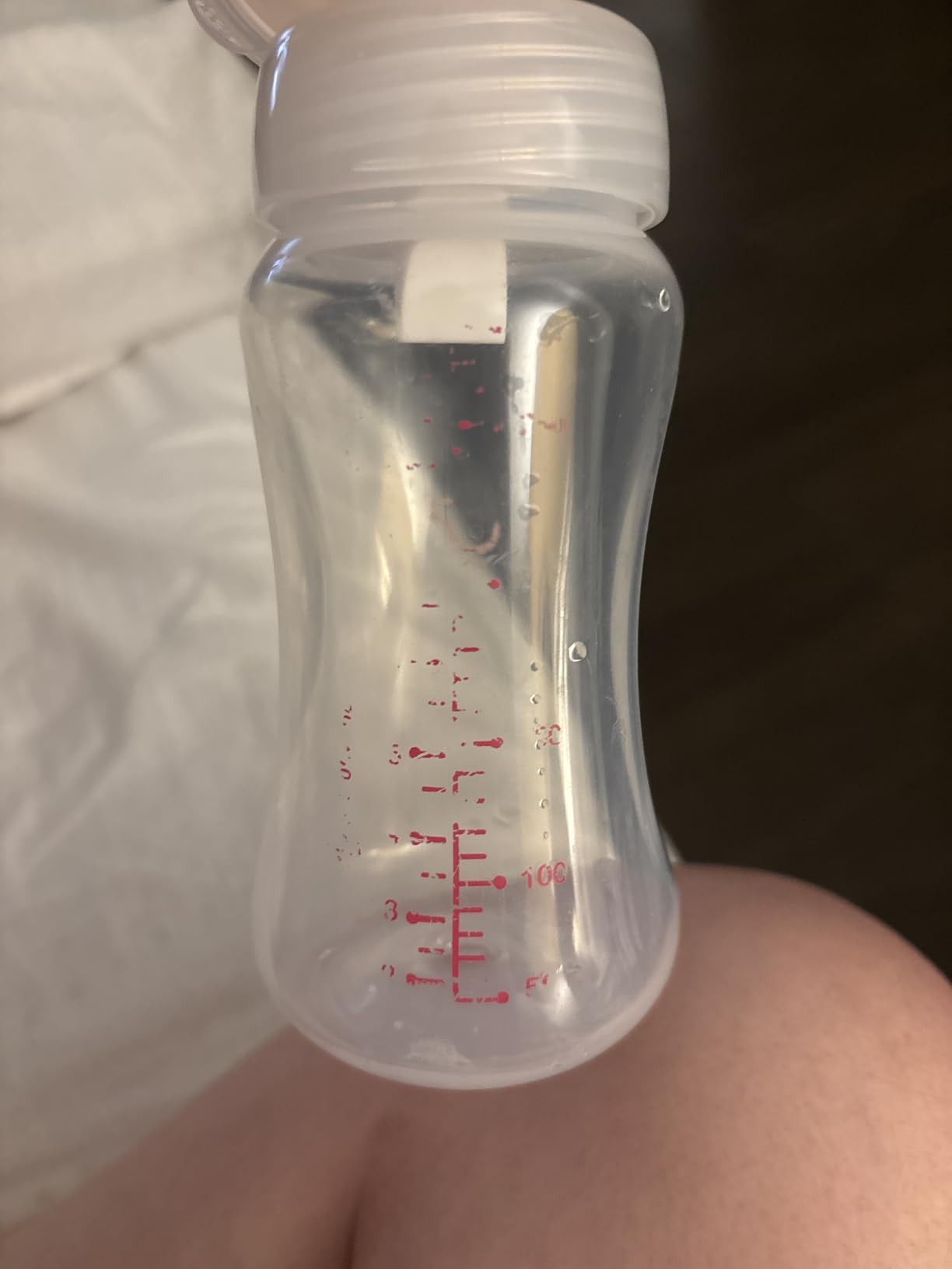 Nenesupply 4.7oz 6pc Wide Neck Breastmilk Storage Bottles Breast Pump Bottles Use on Pumping with Spectra S1 S2 Synergy Gold Breast Pumps Collection Replace Spectra Bottles for Pumping Wide Mouth customer photo 1