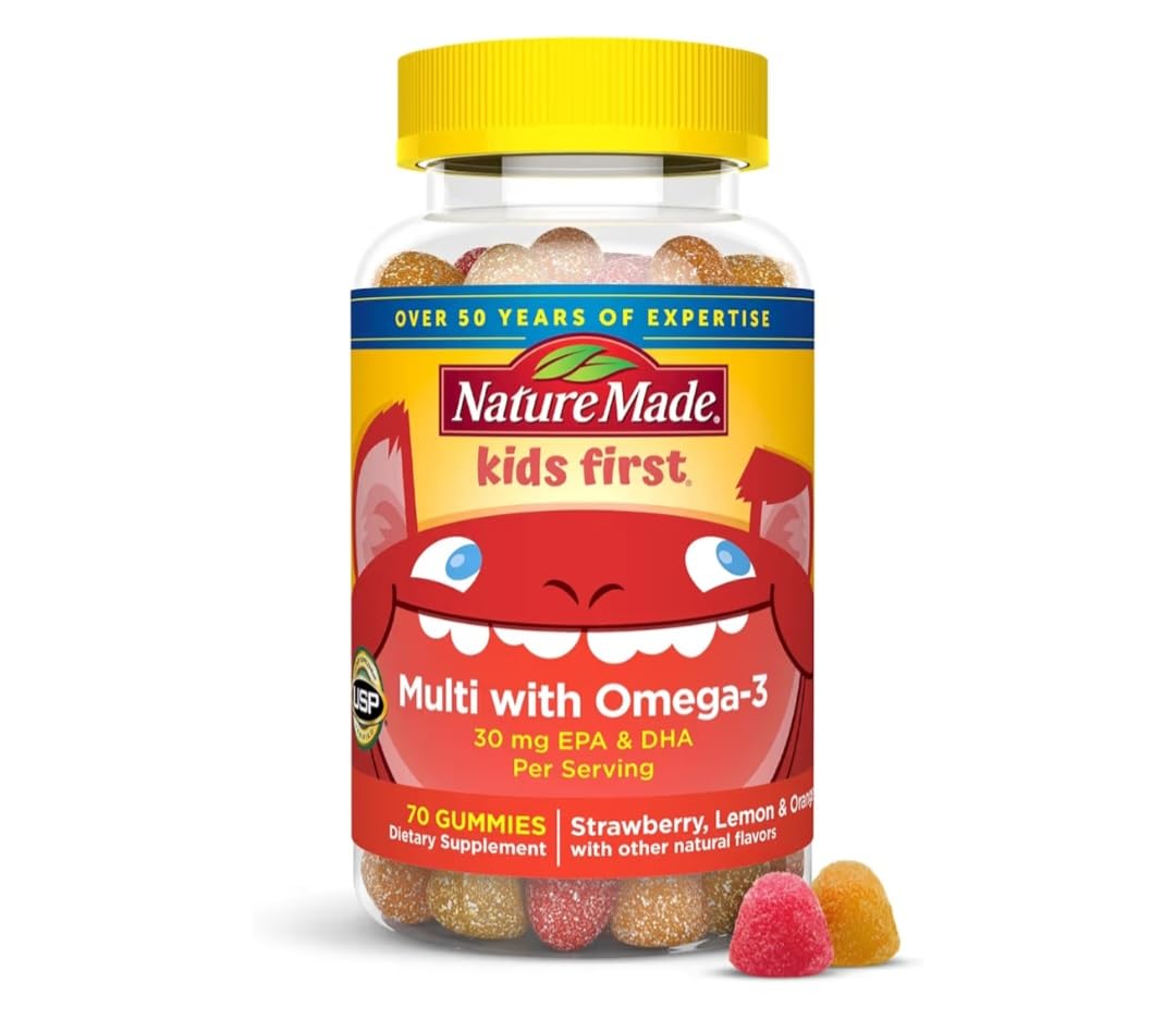 Nature Made Kids First Multivitamin with Omega-3, 70 Gummies customer photo 1