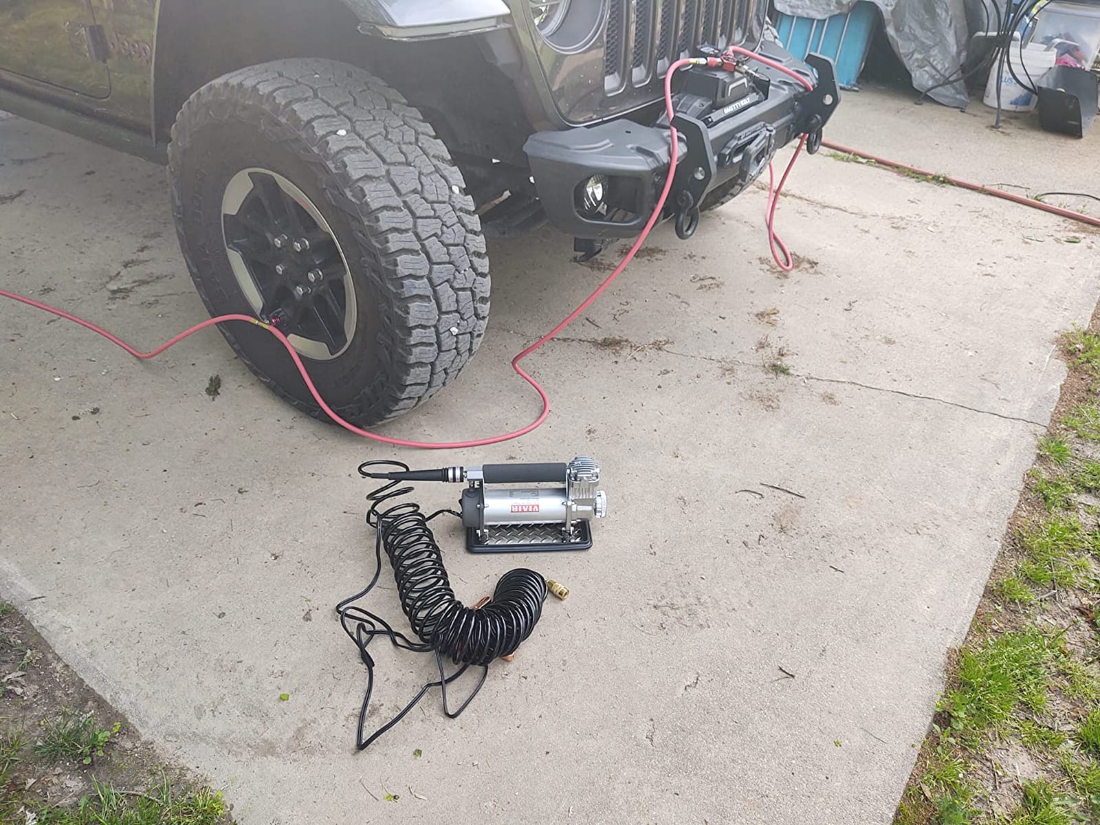 VIAIR 450P-RV Automatic 12V Air Compressor, 150 PSI for RVs and Trucks customer photo 2