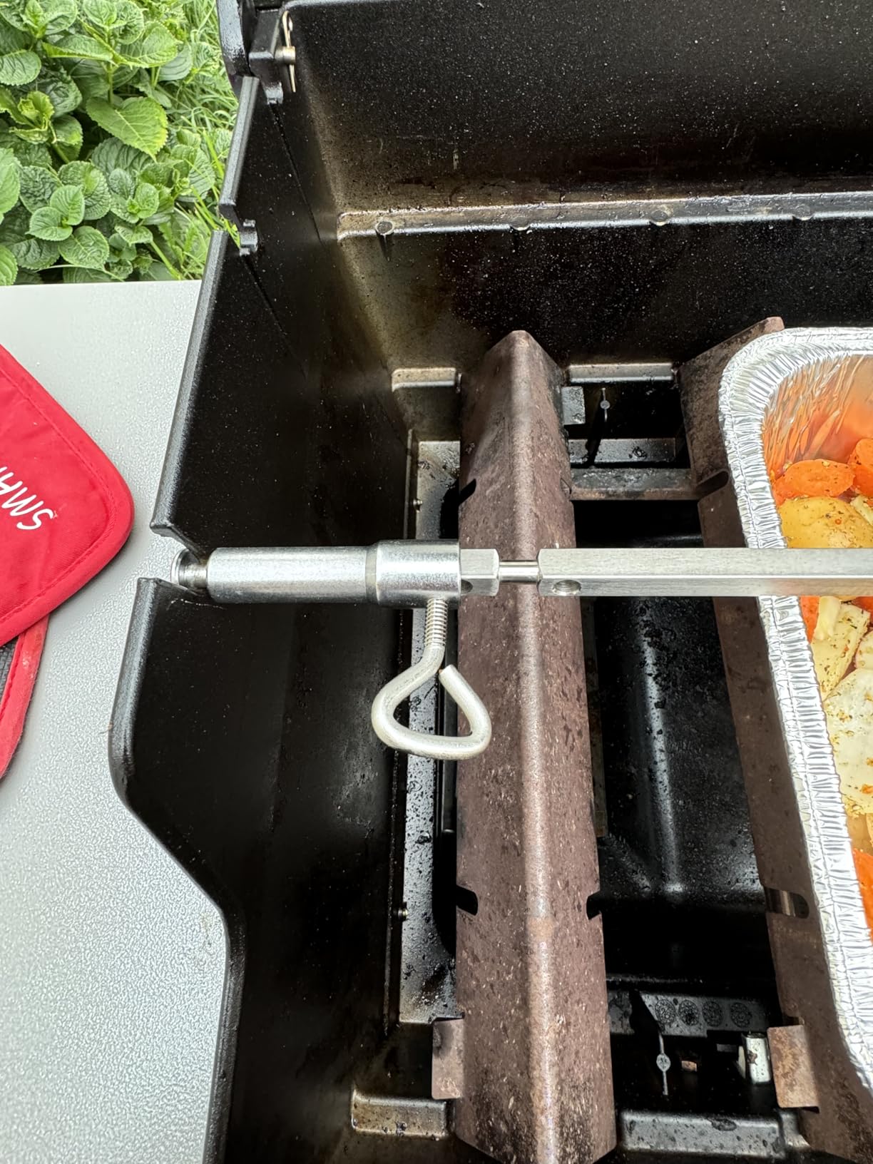 onlyfire Stainless Steel Rotisserie Kit for Weber Spirit 200/300 Series customer photo 2