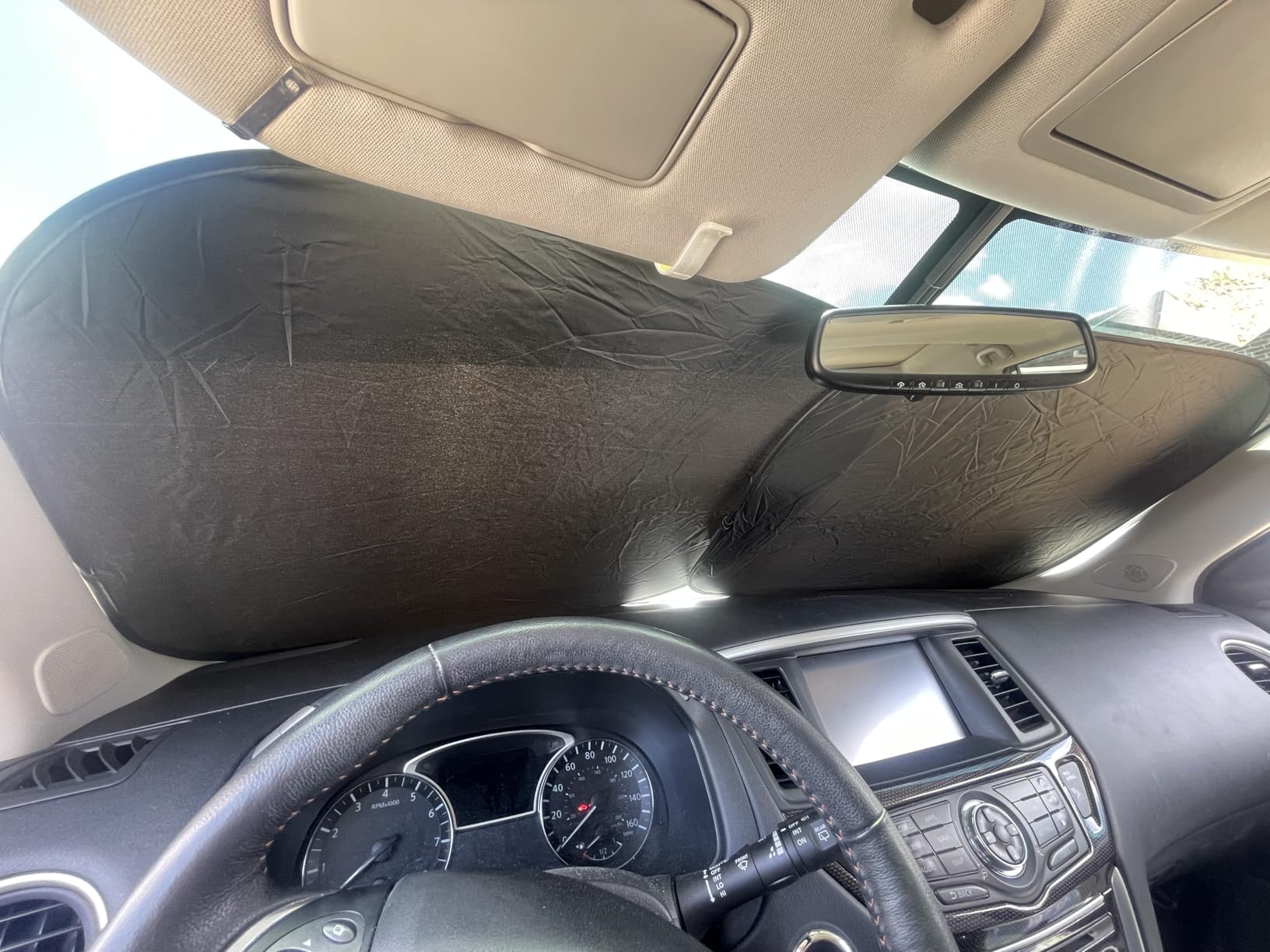 EzyShade Car Windshield Sun Shade. See Vehicle Size-Chart. Medium (M) Size customer photo 2