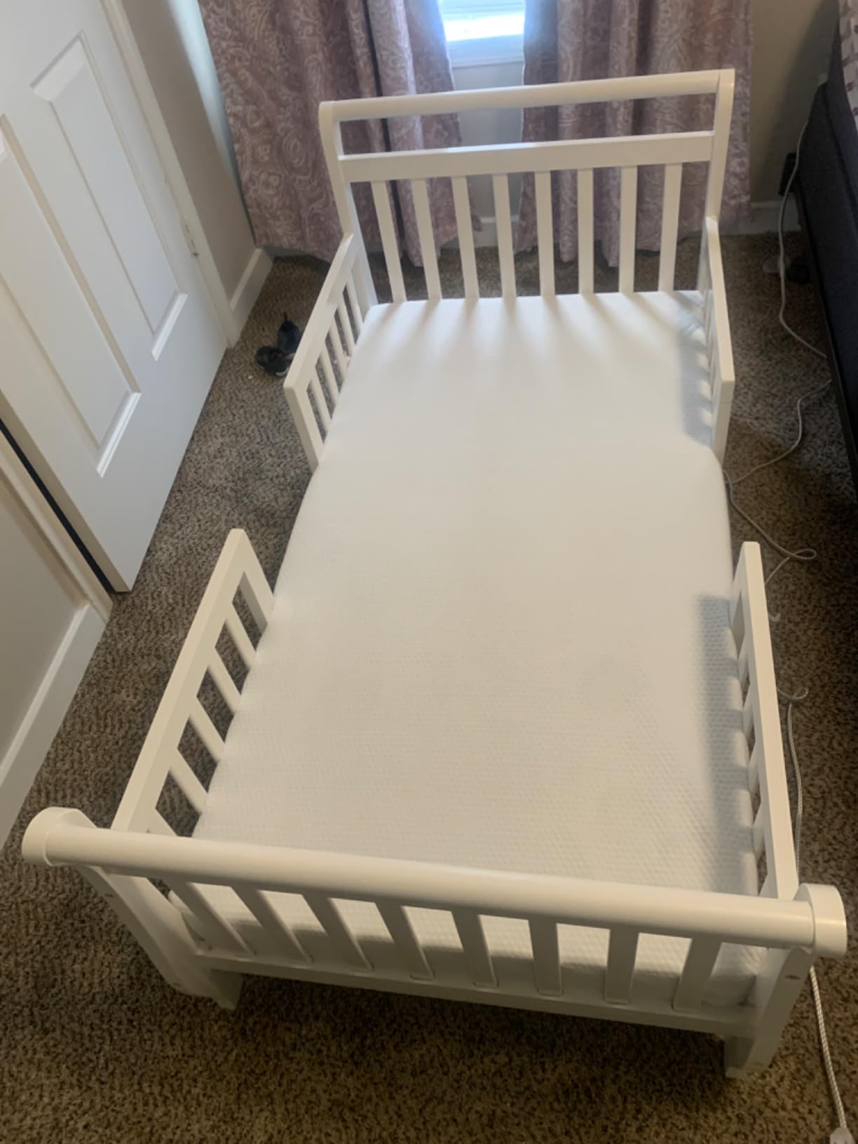 Dream On Me Emma 3 in 1 Convertible Toddler Bed in Espresso, Greenguard Gold Certified customer photo 2