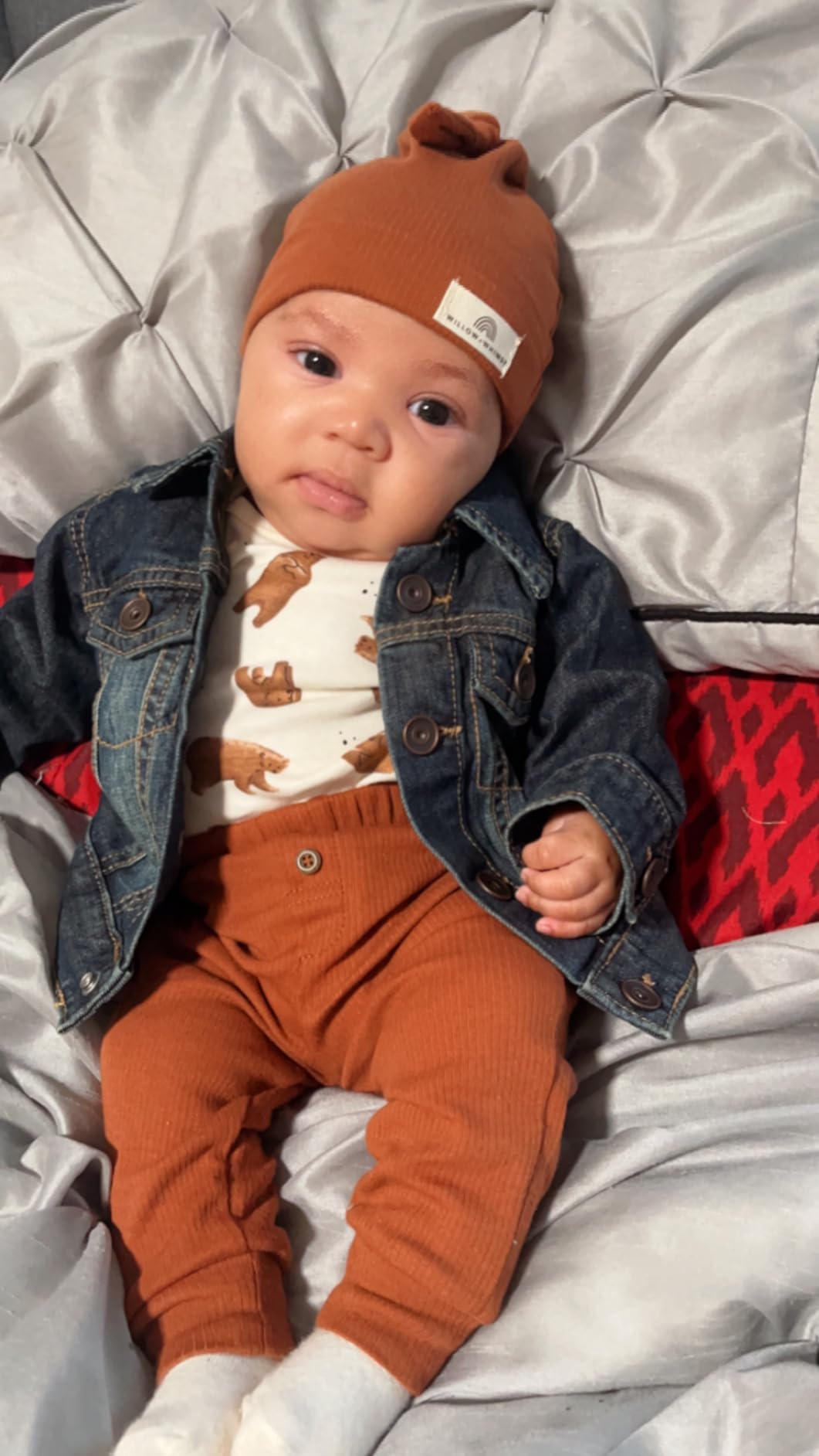 The Children's Place Baby Boys' Denim Jacket customer photo 2