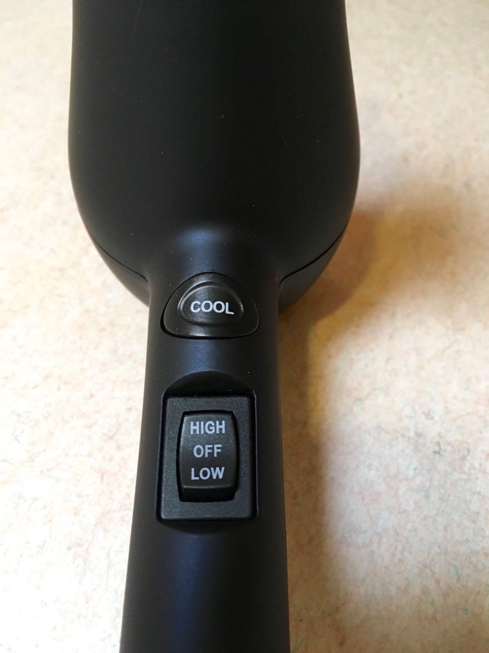Professional Mini Travel Hair Dryer for RV 1000 Watts Ceramic Ionic Blow Dryer for Kids Plus Concentrator, Black customer photo 1
