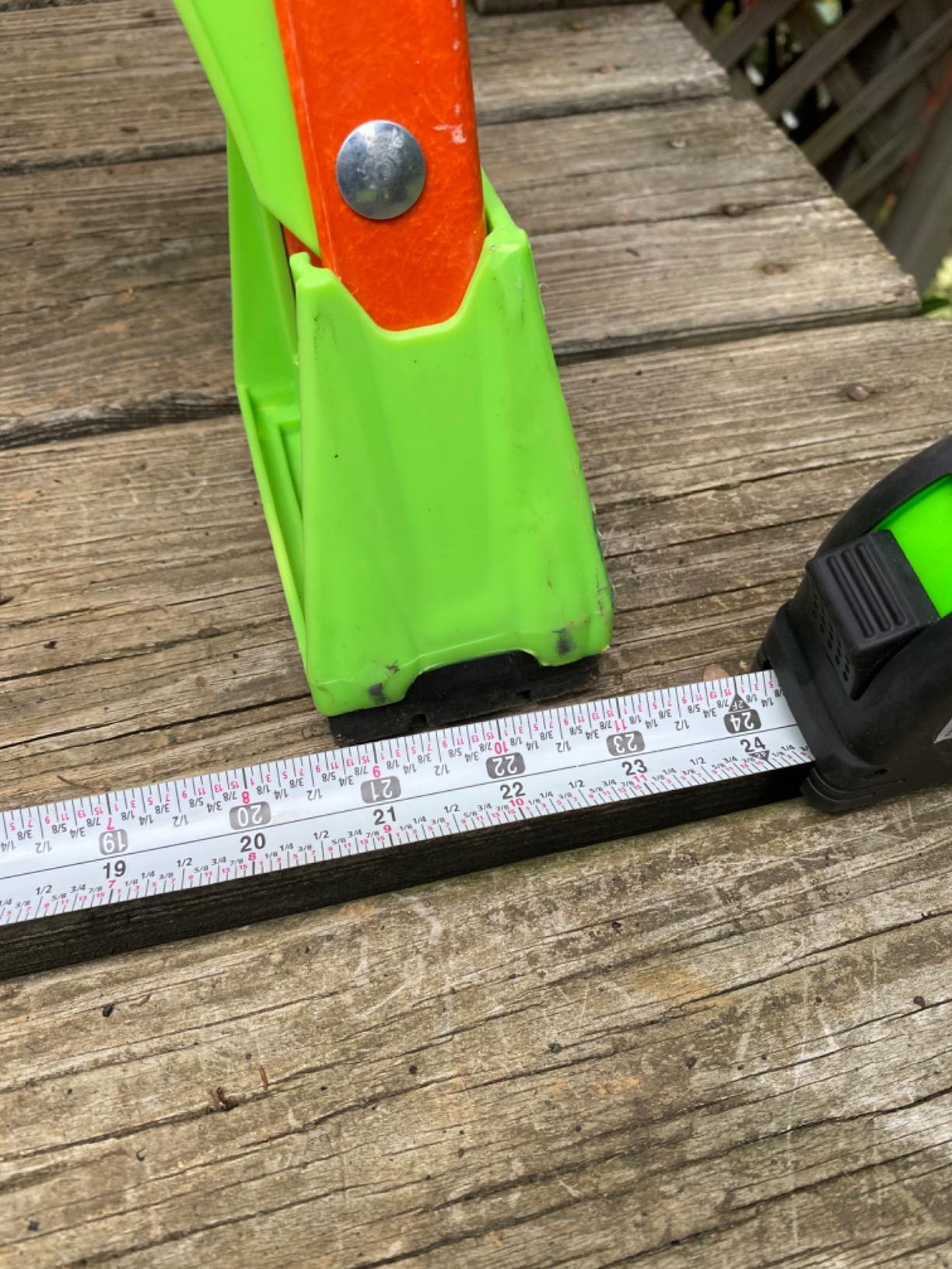 Louisville Ladder 10-foot Fiberglass Cross Step Ladder, 300-Pound Load Capacity, Type IA, FXS1510 customer photo 2