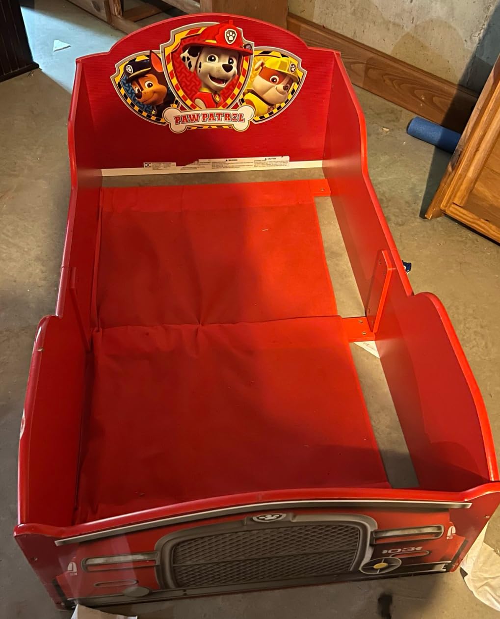 Delta Children Wood Toddler Bed - Greenguard Gold Certified, Nick Jr. PAW Patrol customer photo 2