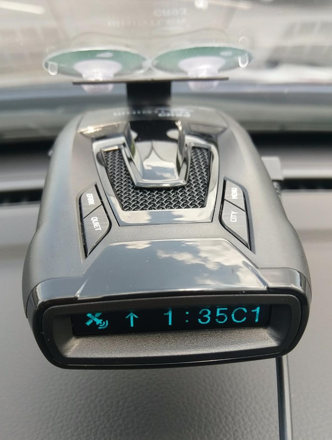Whistler CR93 High Performance Laser Radar Detector: 360 Degree Protection, Bilingual Voice Alerts, and Internal GPS , Black customer photo 2