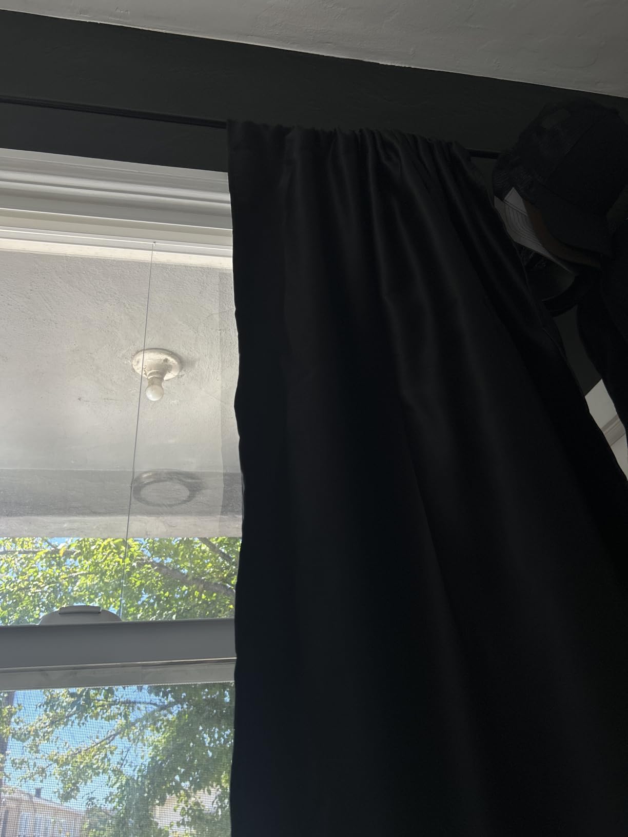 NICETOWN Black Out Curtain Blinds for Bedroom 2 Panels 42