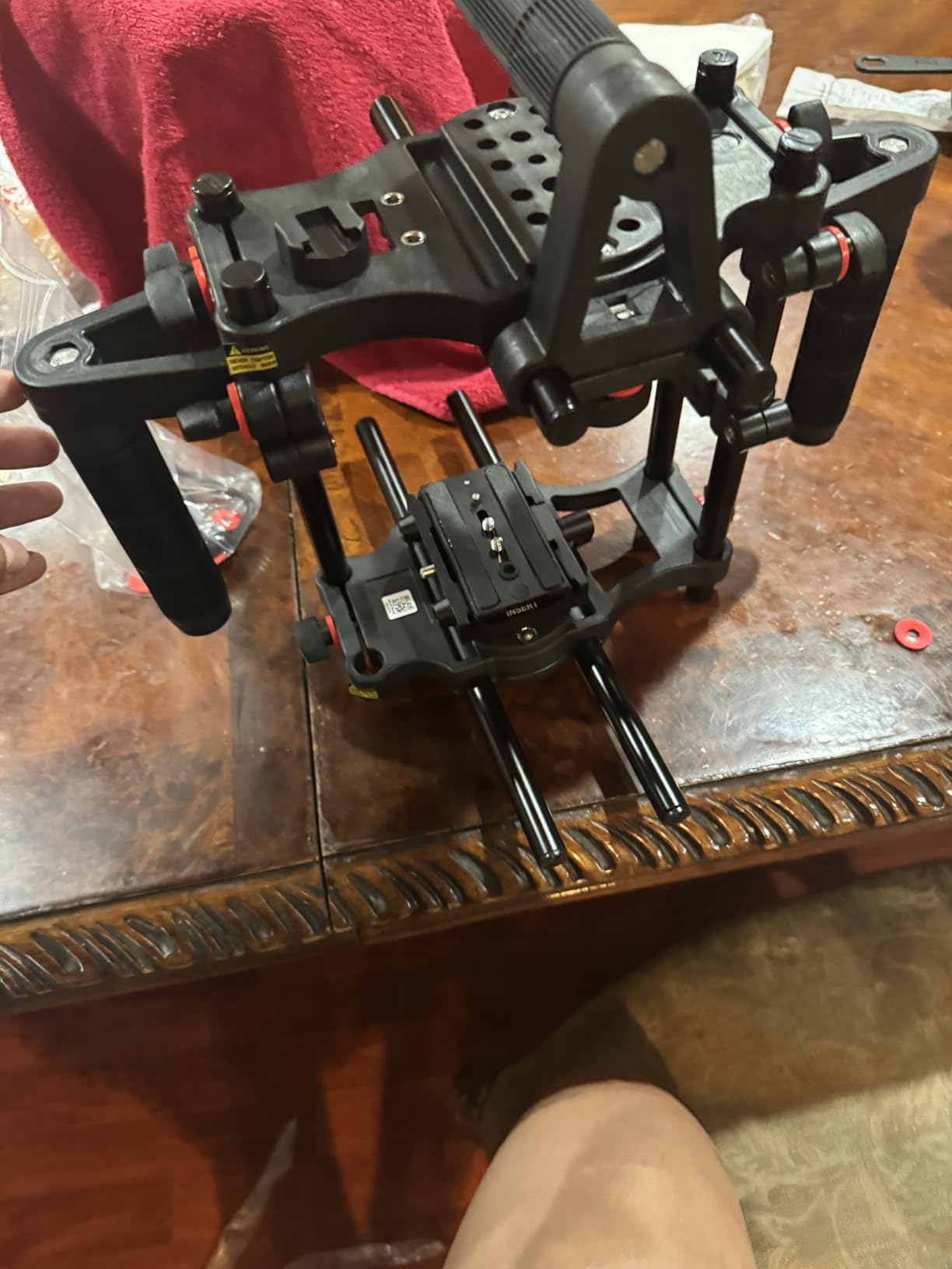 FC-CTH Power Camera Cage with Top Handle, Side Grips & 15mm Rods customer photo 1