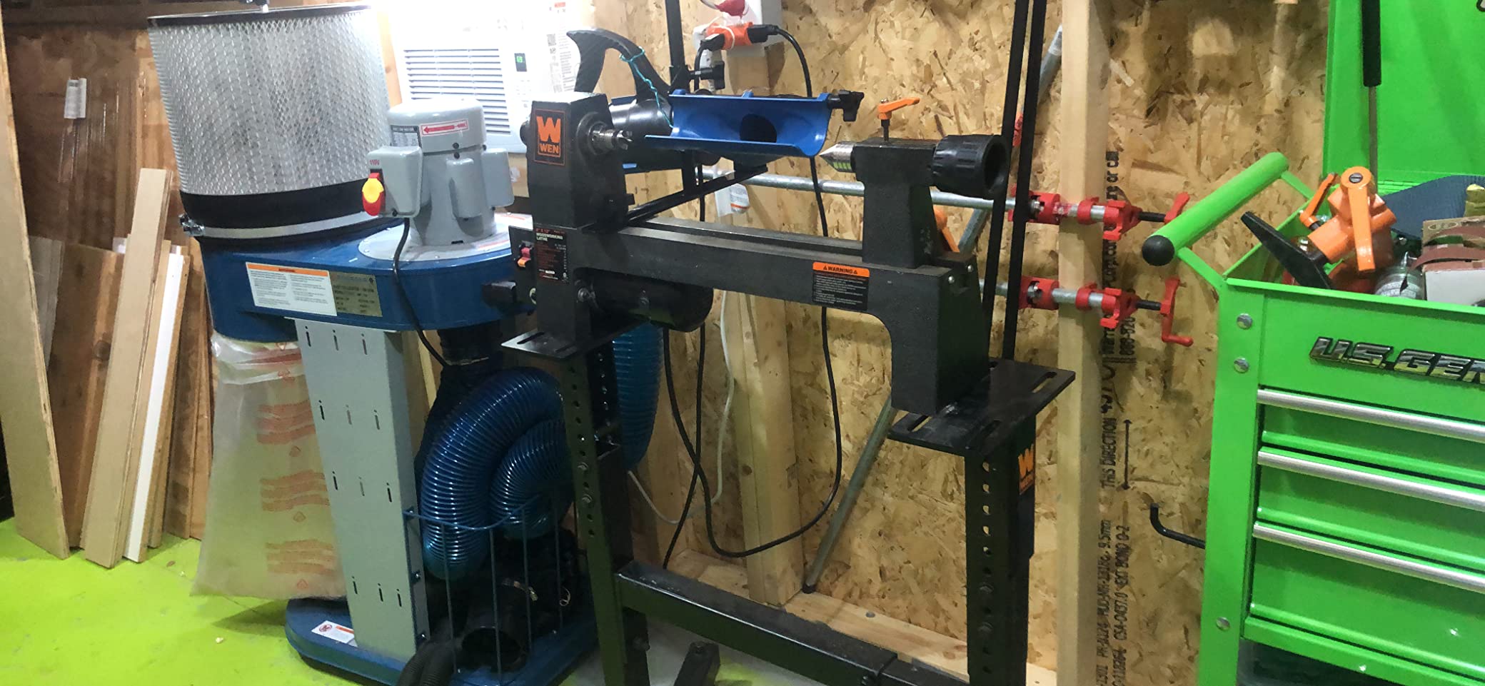 Rockler Dust Right Lathe Dust Collection System w/ 9