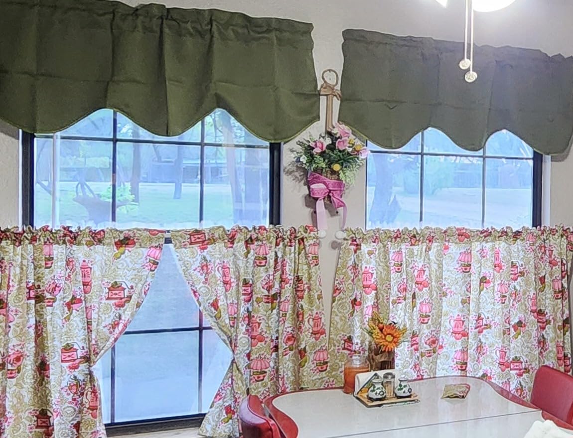 NICETOWN Lavender Pink Blackout Valance Tier for Girl's Room Baby Nursery customer photo 1