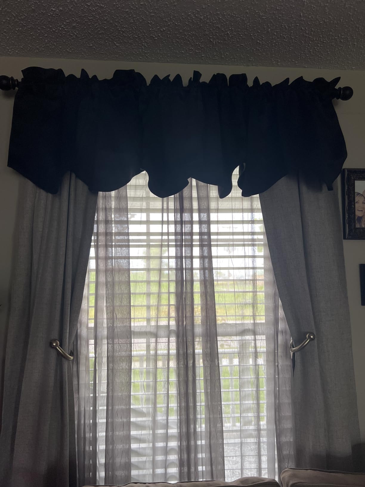 NICETOWN Lavender Pink Blackout Valance Tier for Girl's Room Baby Nursery customer photo 2