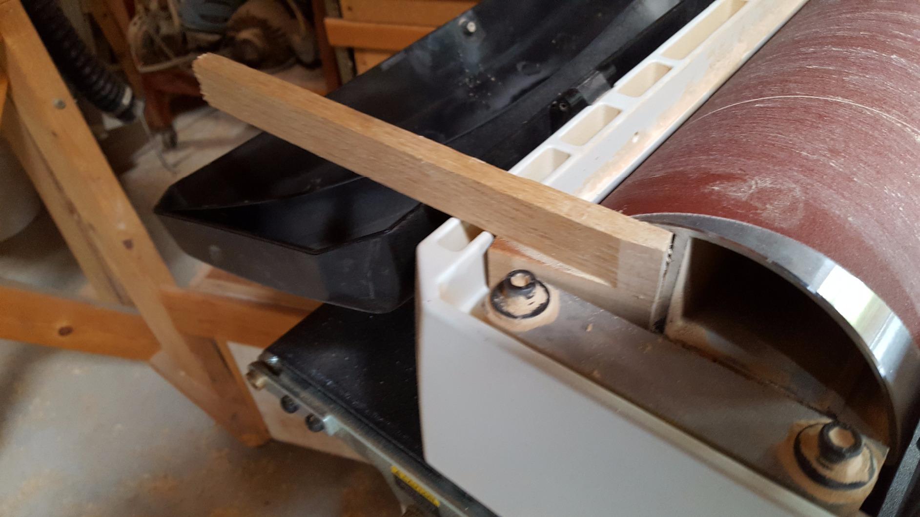 JET 16-Inch Drum Sander, Open Stand, 1-1/2 HP, 115V 1Ph (JWDS-1632) customer photo 2