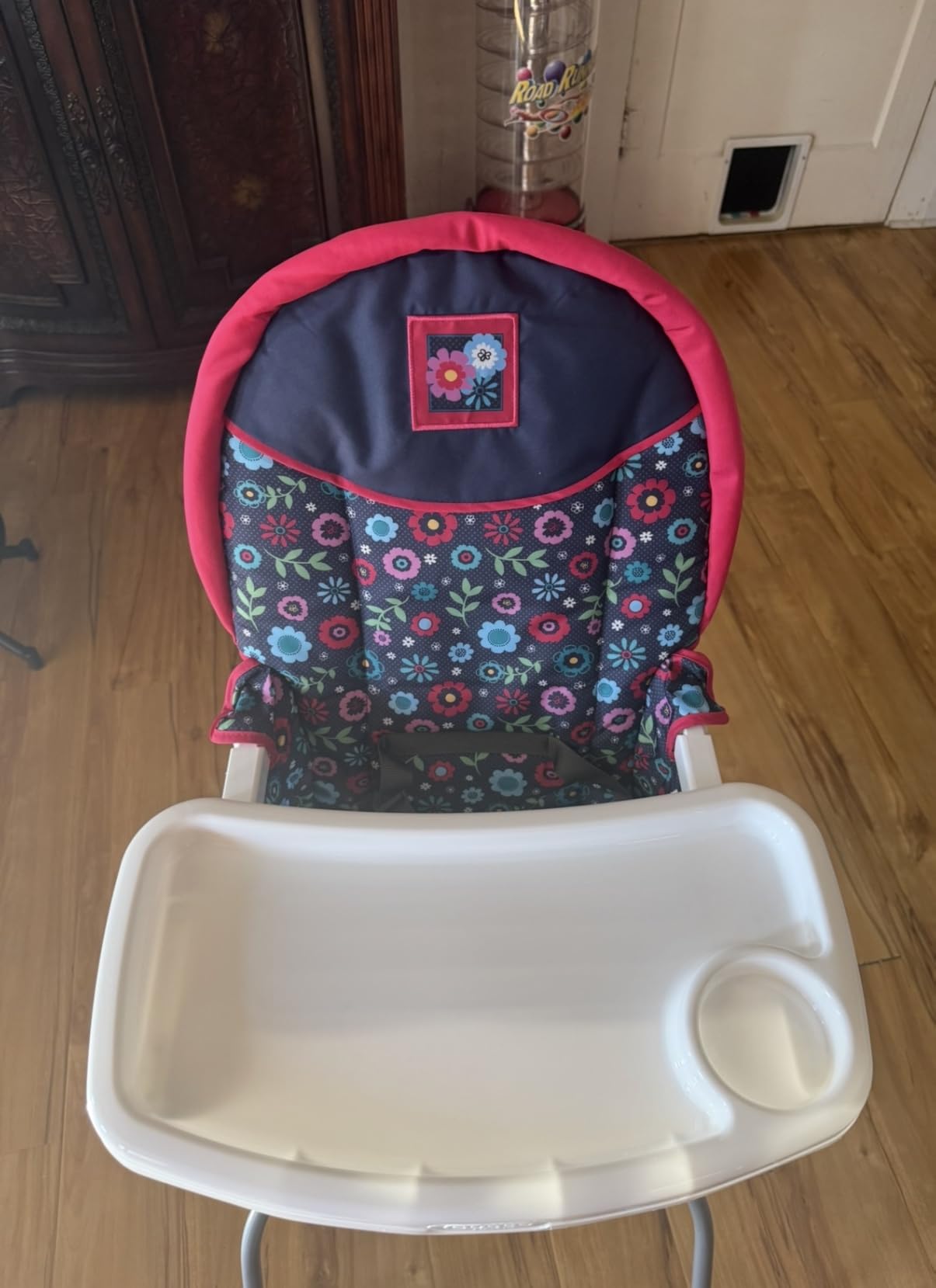 Cosco Kids Highchair for Baby, Simple Foldable High Chair, Convenient, Lightweight, and Compact Design, Spritz customer photo 2