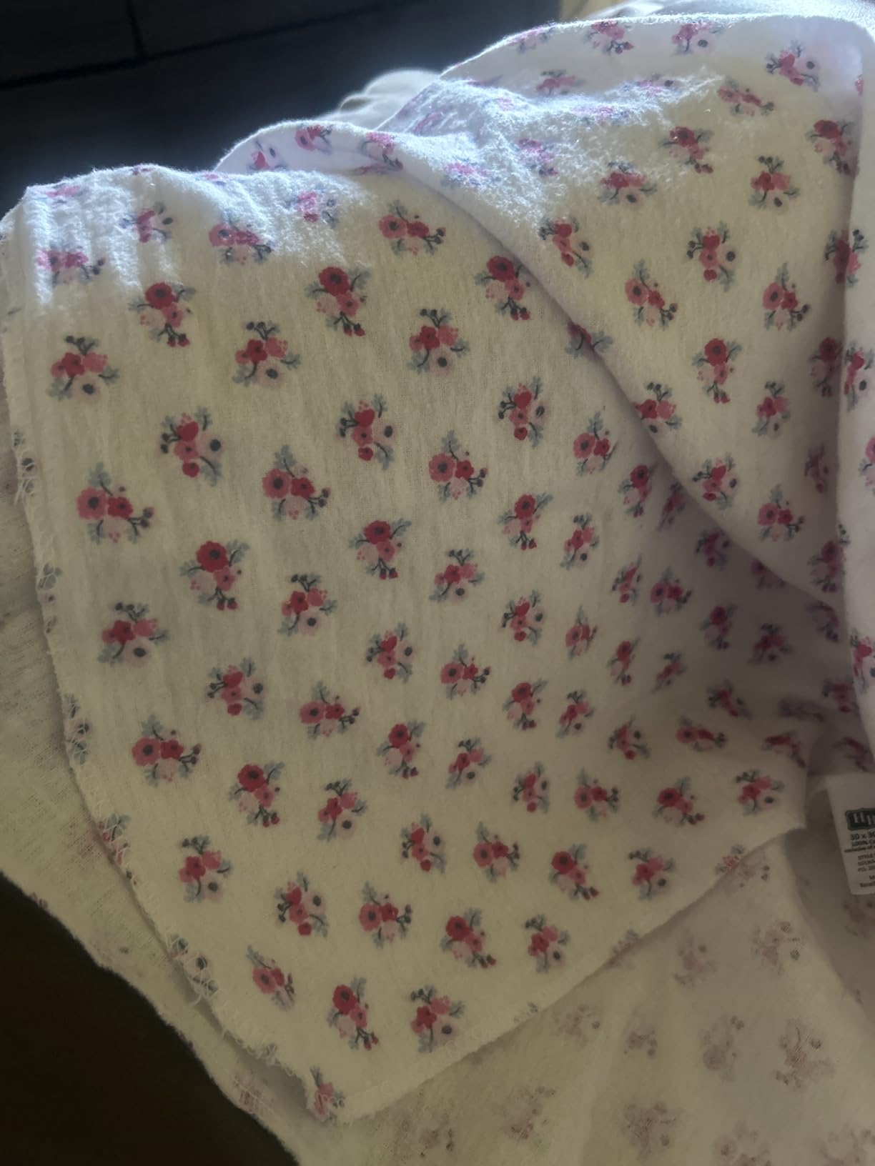 Hudson Baby Unisex Baby Cotton Flannel Receiving Blankets, Bee, One Size customer photo 2