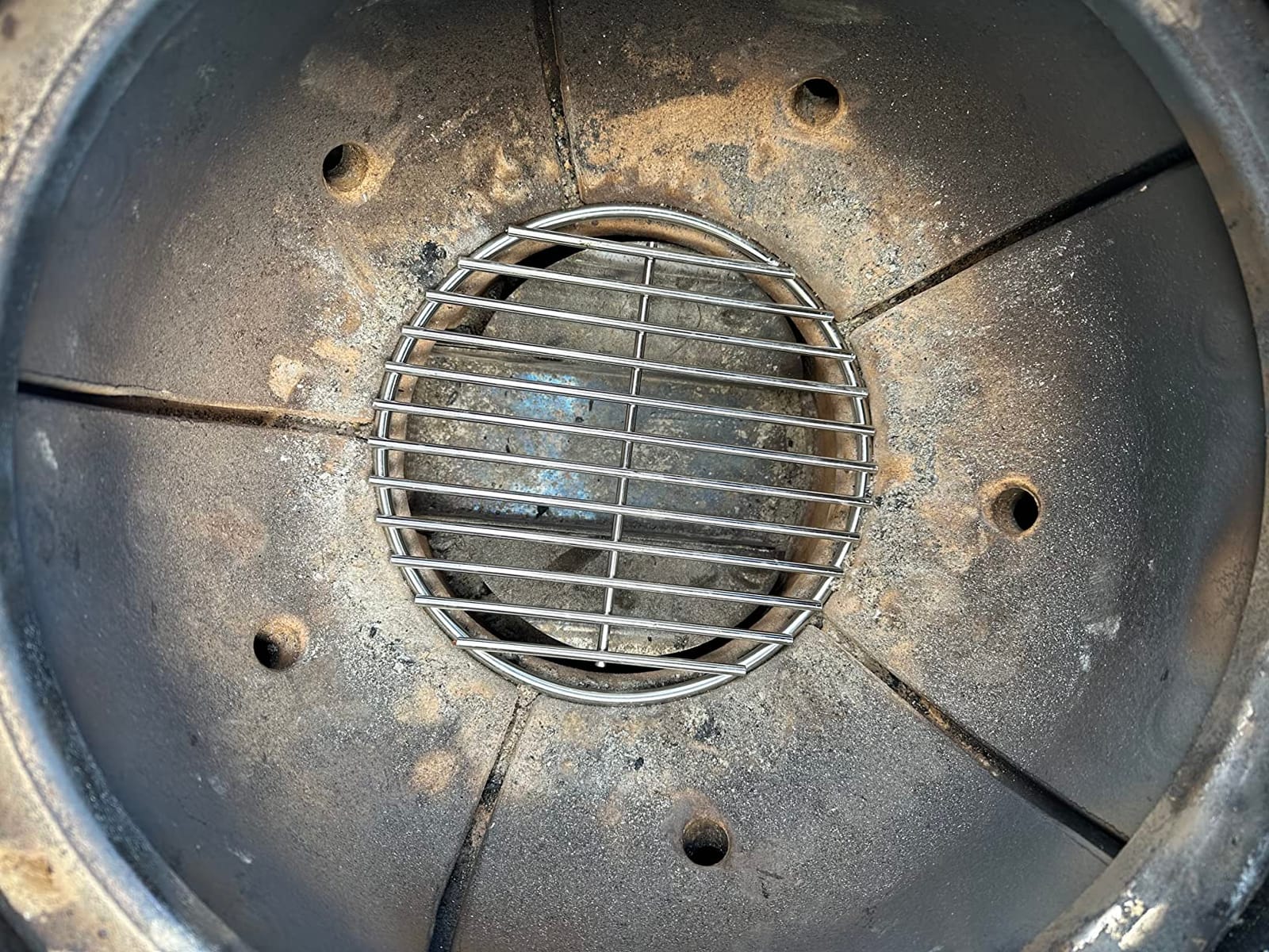 onlyfire Stainless‑Steel High Heat Charcoal Grate, 10‑1/4‑Inch customer photo 1