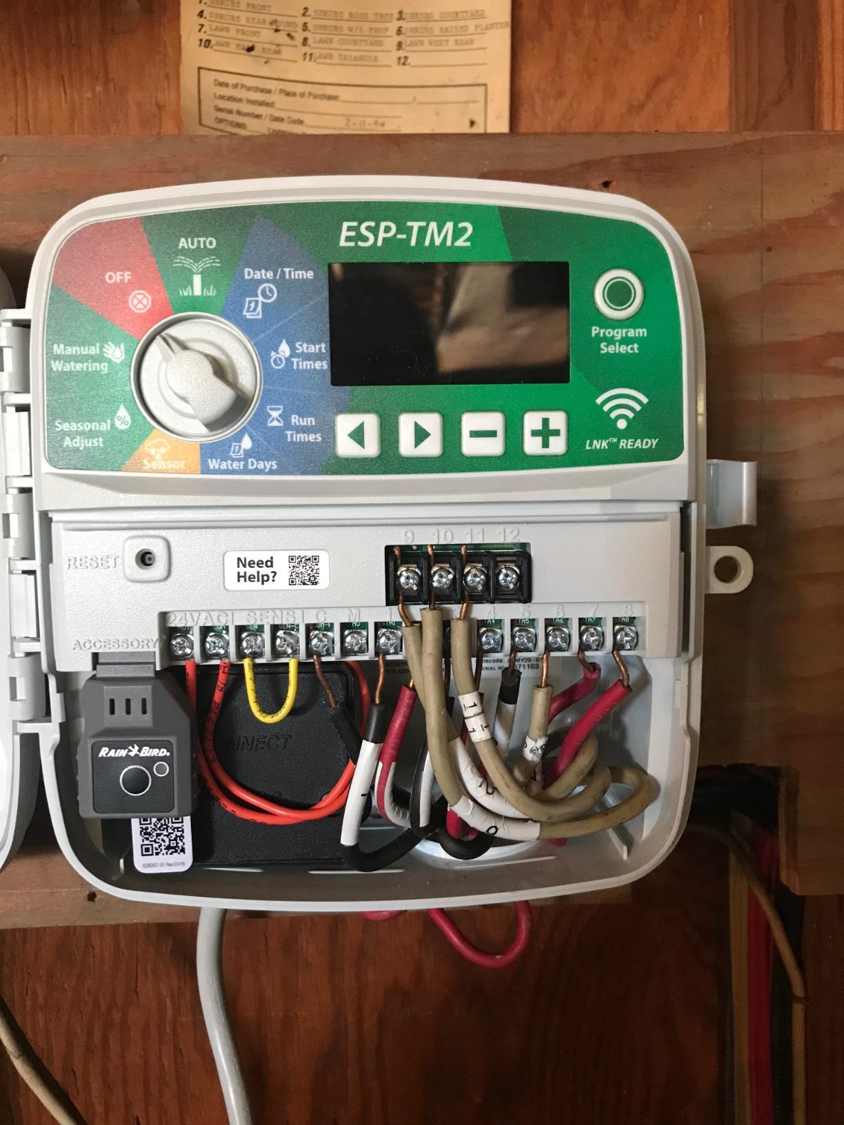 Rain Bird ESP-TM2 12 Station WiFi Ready Indoor/Outdoor Controller | TM2-12 customer photo 1