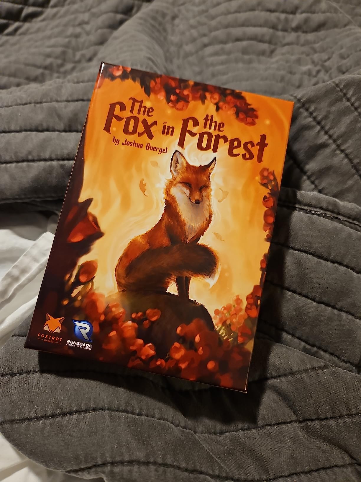 Renegade Game Studios Fox in the Forest ,2 Player Card Games, Trick-Taking Strategy Game for Adults, Compact Travel Board Game, 30 min customer photo 2