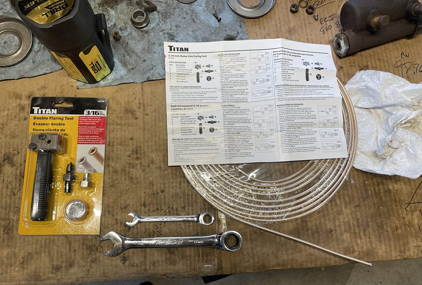 Titan 51535 3/16-Inch Double Flaring Tool customer photo 1