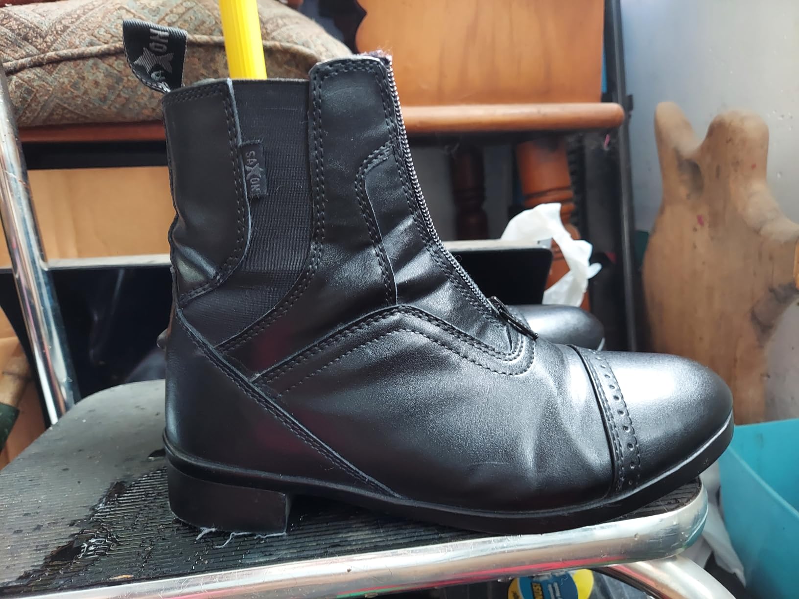 Saxon Syntovia Zip Paddock Boots customer photo 1