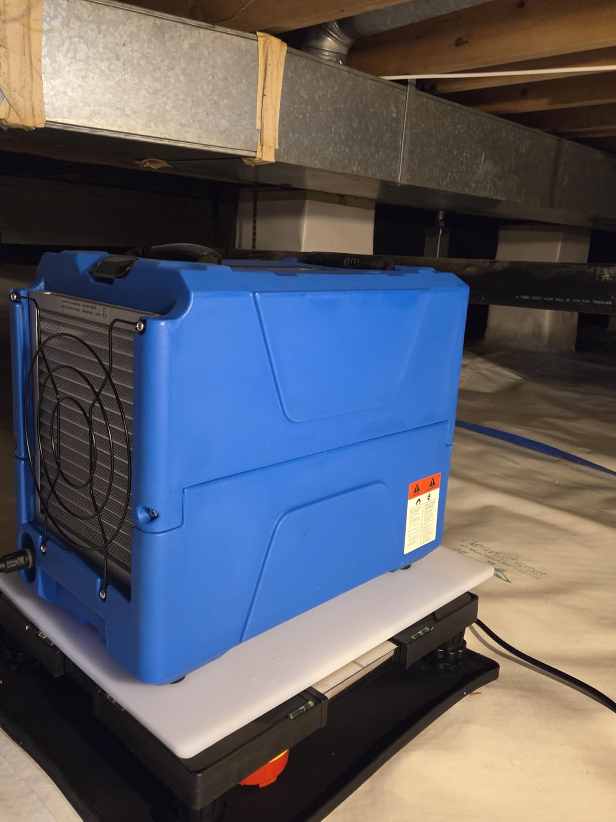 MOUNTO 150 Pint LGR Commercial Dehumidifier with Built-In Pump | LGR, Panasonic Compressor, Copper Tubing, Auto Defrost & Restart, Built for Restoration, Construction & Commercial Use customer photo 2
