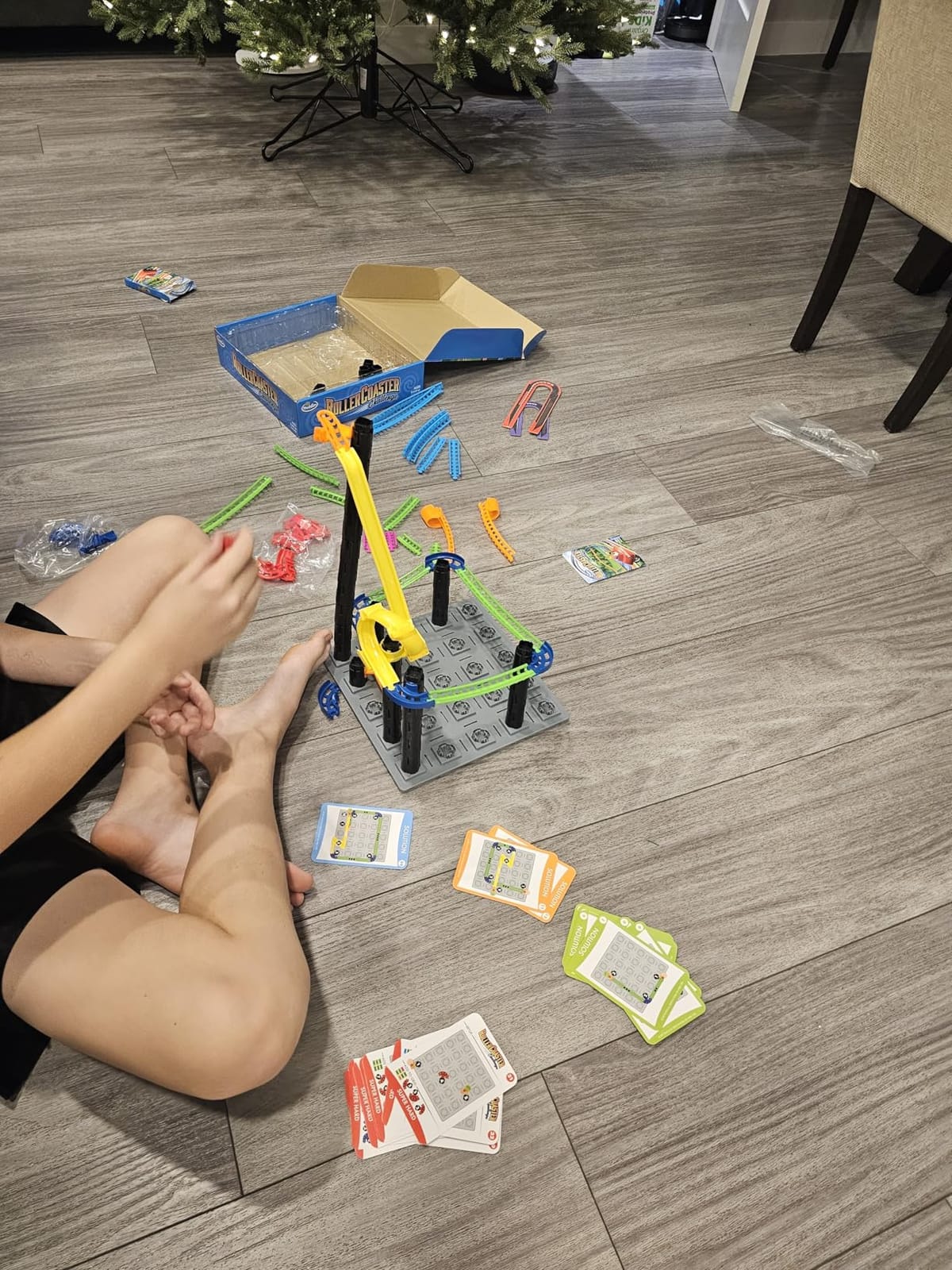 ThinkFun Roller Coaster Challenge STEM Toy and Building Game for Boys and Girls Age 6 and Up - TOTY Game of the Year Finalist customer photo 2