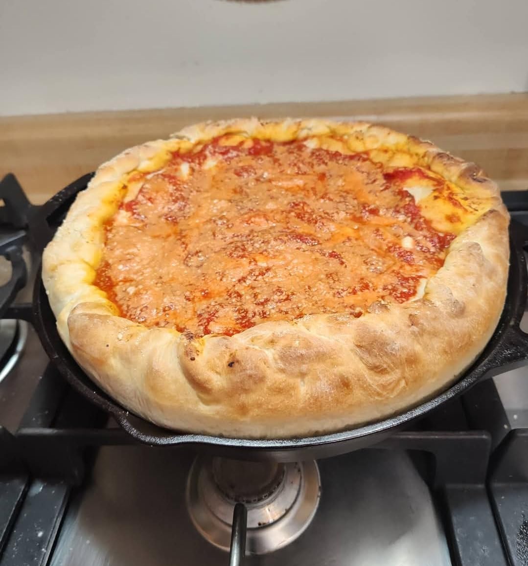 Lodge Pre-Seasoned Cast Iron Dual Handle Pan, PFAS-Free, 10.25 Inches | Cast Iron Dual Handle Pan, Oven & Stovetop Safe, Non-Toxic, Induction Compatible, Made in USA, Naturally Nonstick customer photo 2