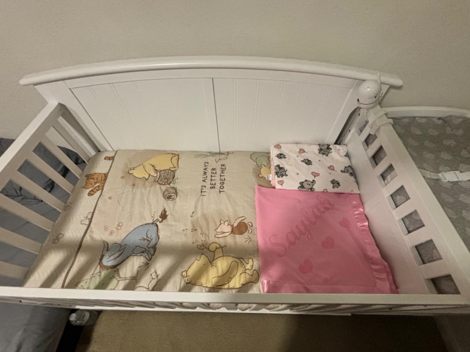 Storkcraft Steveston 5-in-1 Convertible Crib & Changer, White | GREENGUARD Gold Certified, Fits Standard Crib Mattress, Converts to Toddler Bed and Full Bed, 4 Adjustable Mattress Heights customer photo 2