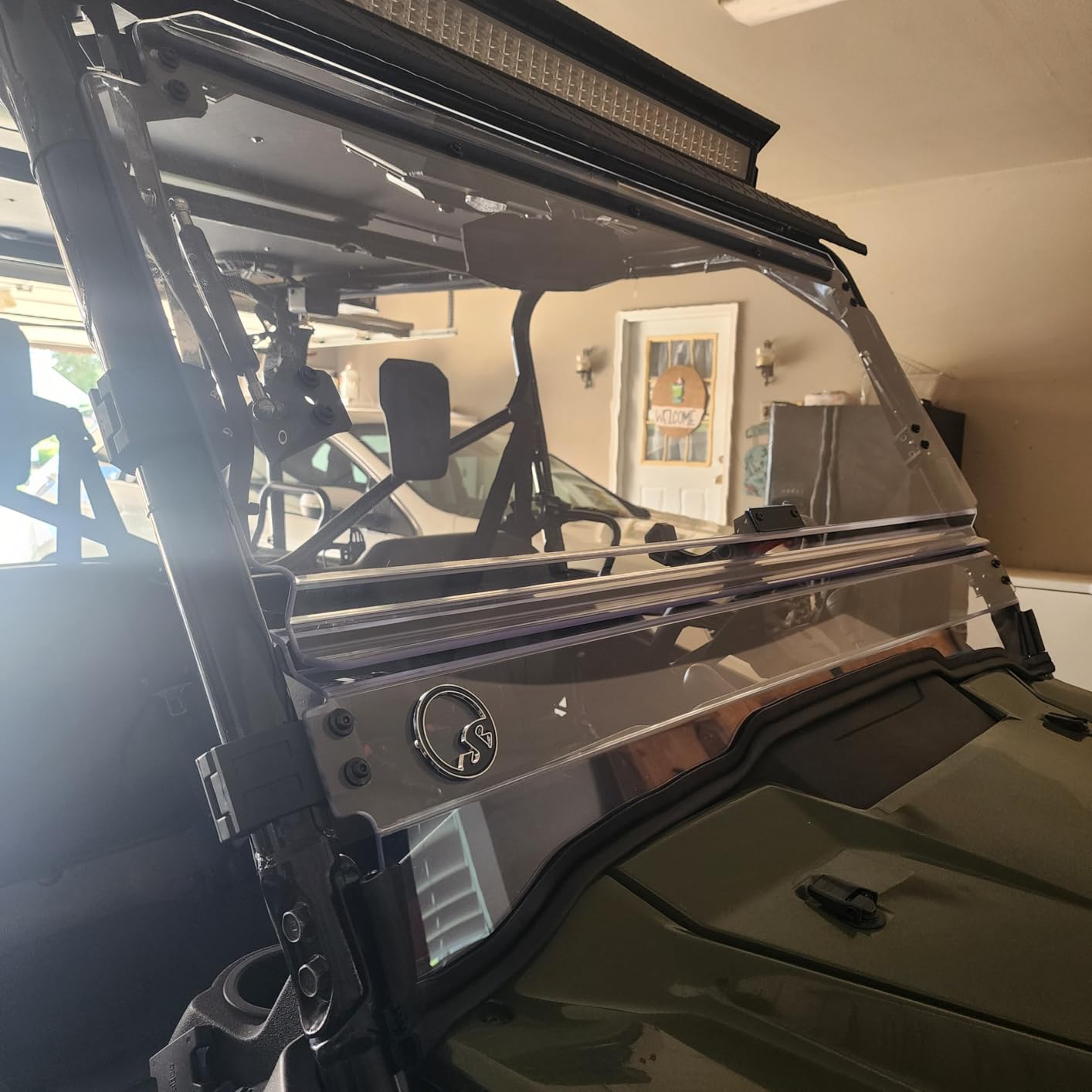 SuperATV Flip Windshield for Honda Pioneer 1000 / 1000-5 customer photo 1