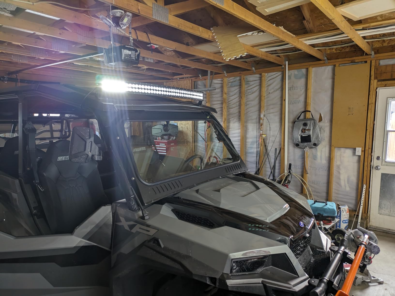 Nilight 42Inch 240W Curved Led Light Bar Spot Flood Combo Led Off Road Lights and 14AWG 5Pin Rocker Switch Wiring Harness Kit for Truck ATV UTV SUV Boat Jeep Lamp,2 Years Warranty customer photo 2