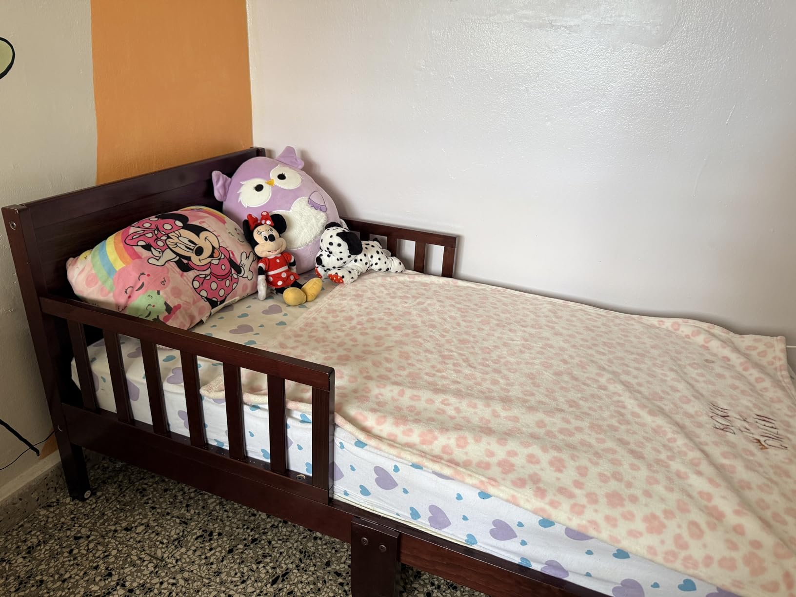 Dream On Me Brookside 3-in-1 Wooden Toddler Bed, GREENGUARD Gold, Pebble Grey customer photo 1