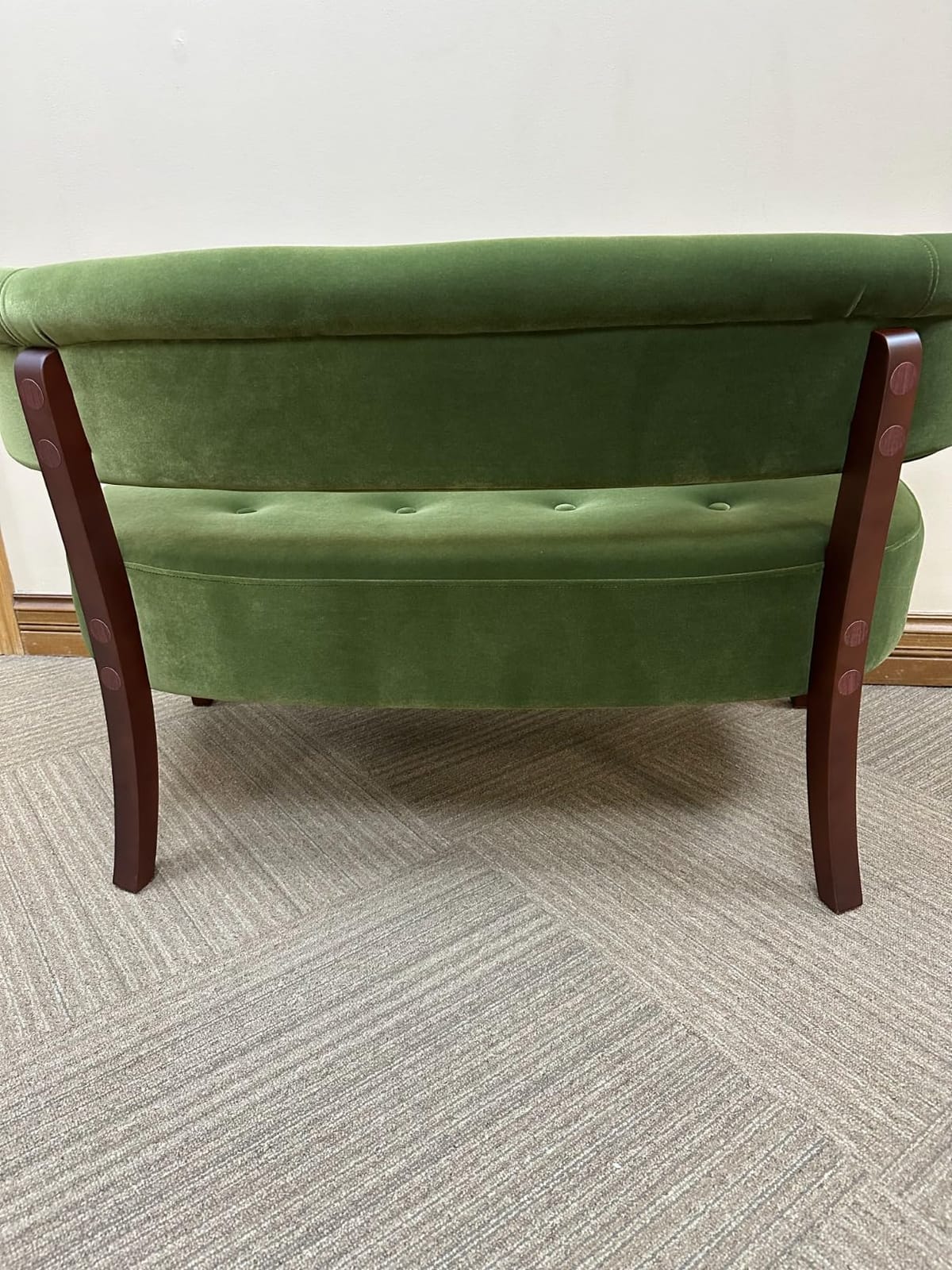 Jennifer Taylor Home Jared Roll Arm Tufted Bench Settee with Back customer photo 1
