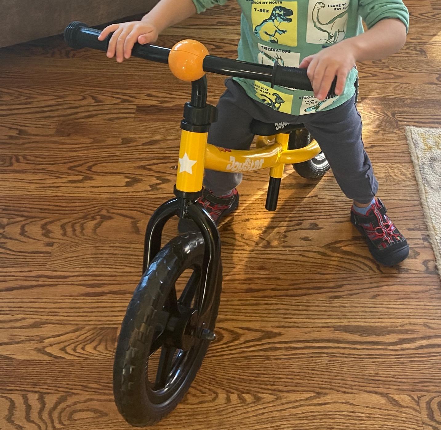 JOYSTAR Toddler Balance Bike 2 Year Old, Ideal Gift for 2-3 Boys Girls customer photo 2