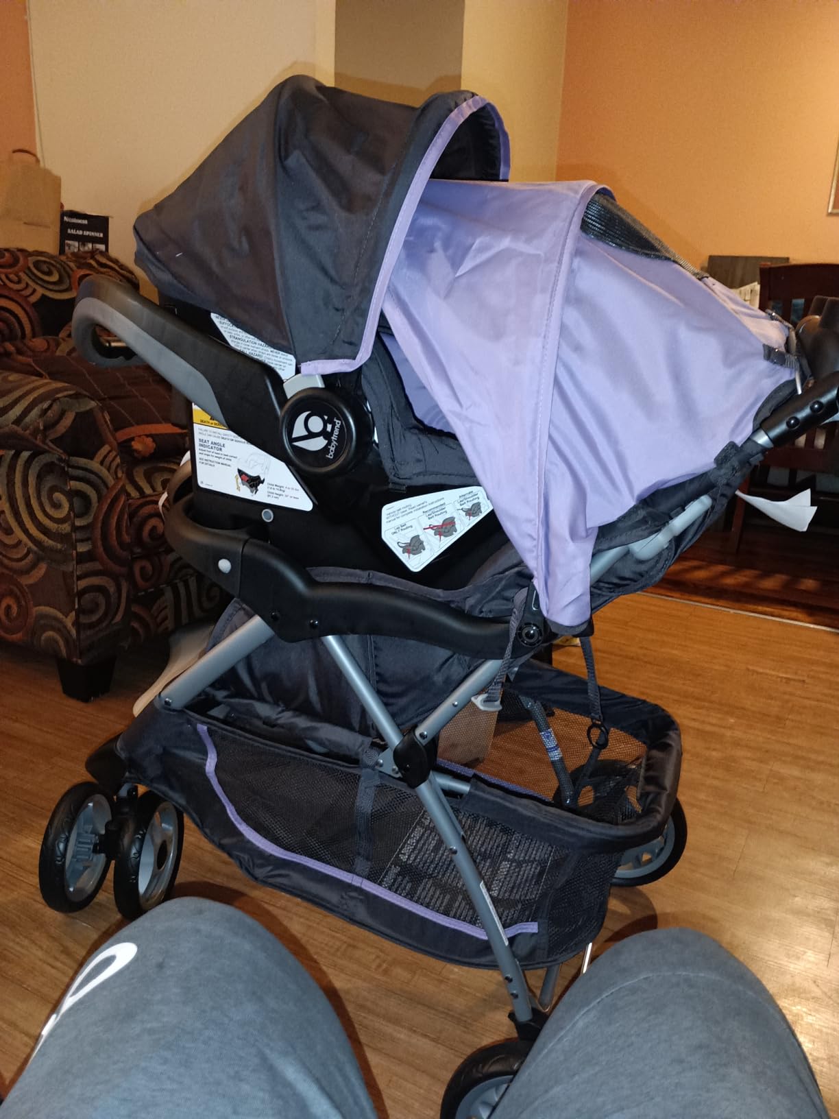 Baby Trend EZ Ride 35 Travel System Stroller & Infant Car Seat, Sophia customer photo 1