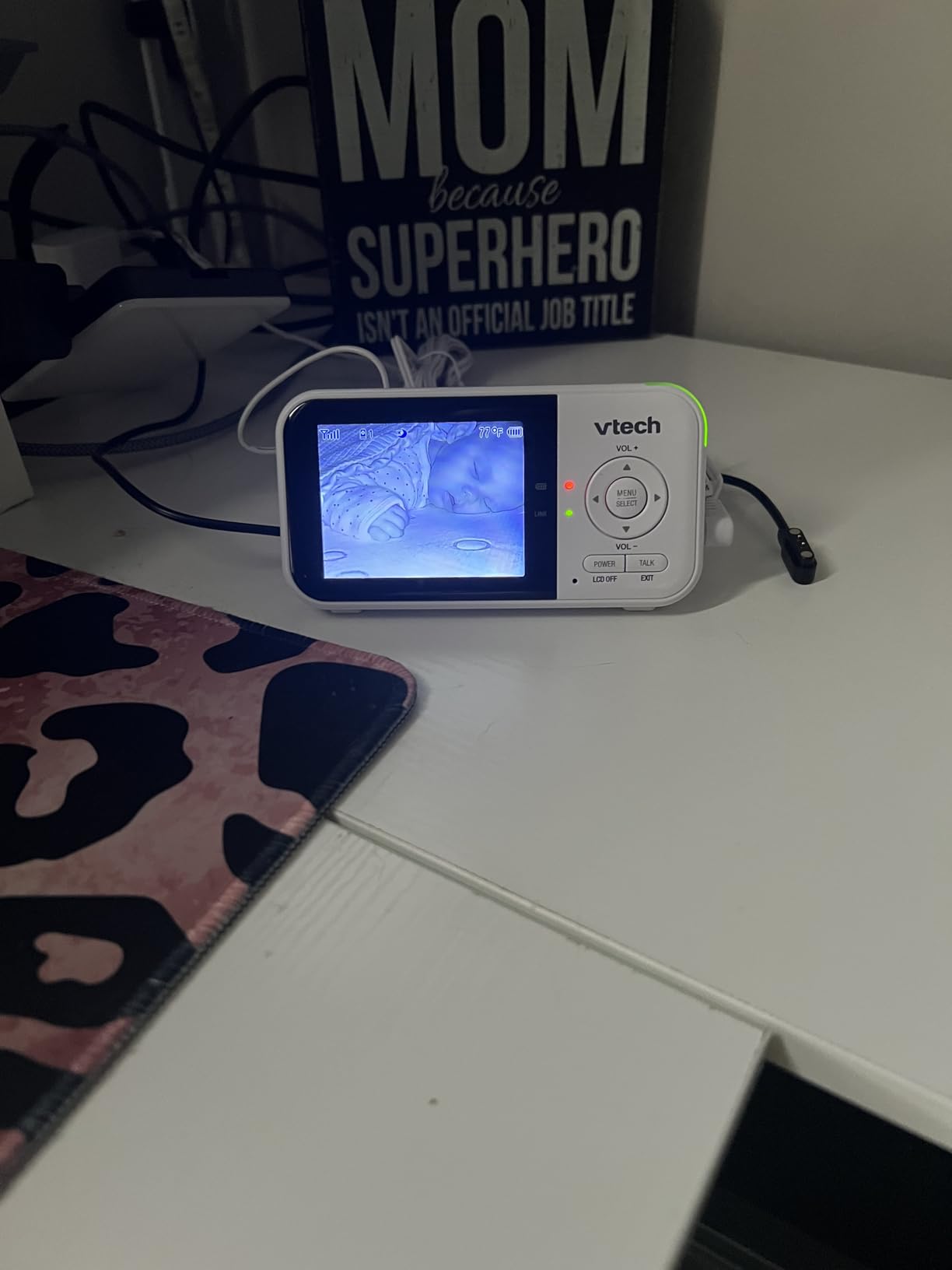 VTech VM3252 No WiFi Video Baby Monitor, 2.8