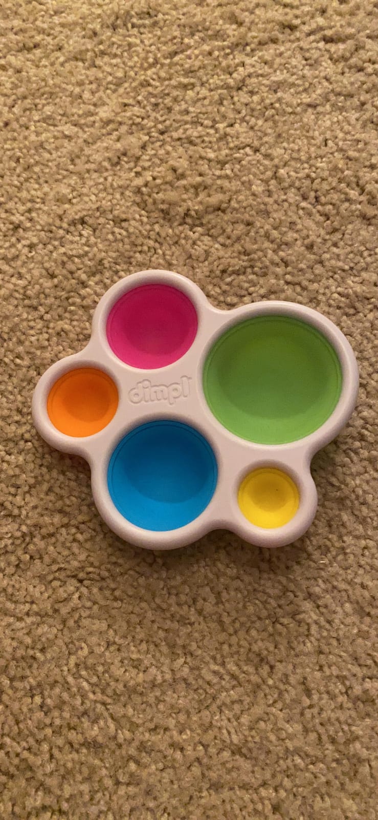 Fat Brain Toys Original Dimpl Brand Baby Toy, Sensory Toys for Babies 10 Months+, Interactive Baby Toys, Fidget Toys, 1 Piece customer photo 2