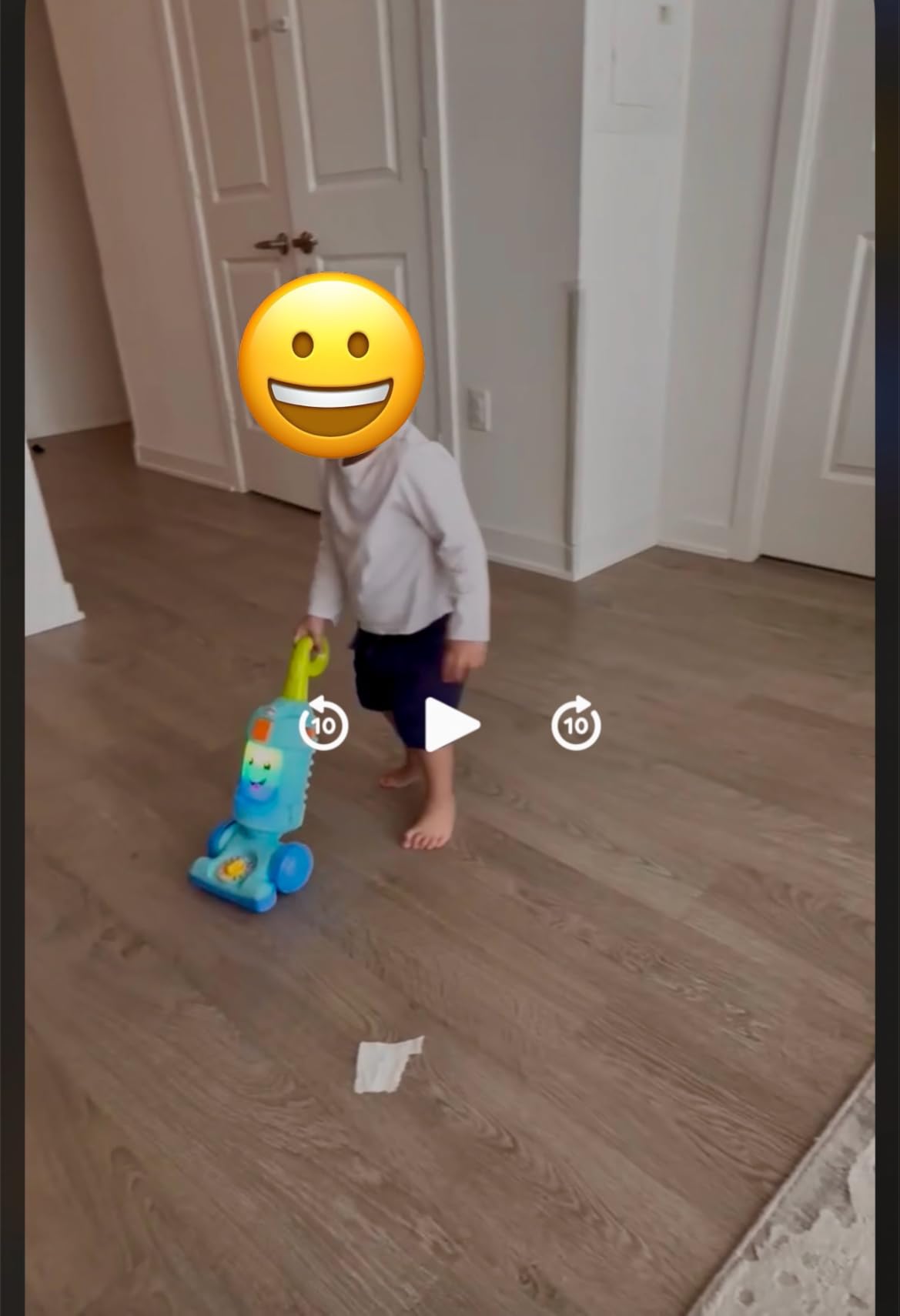 Fisher-Price Laugh & Learn Light-Up Learning Vacuum customer photo 1