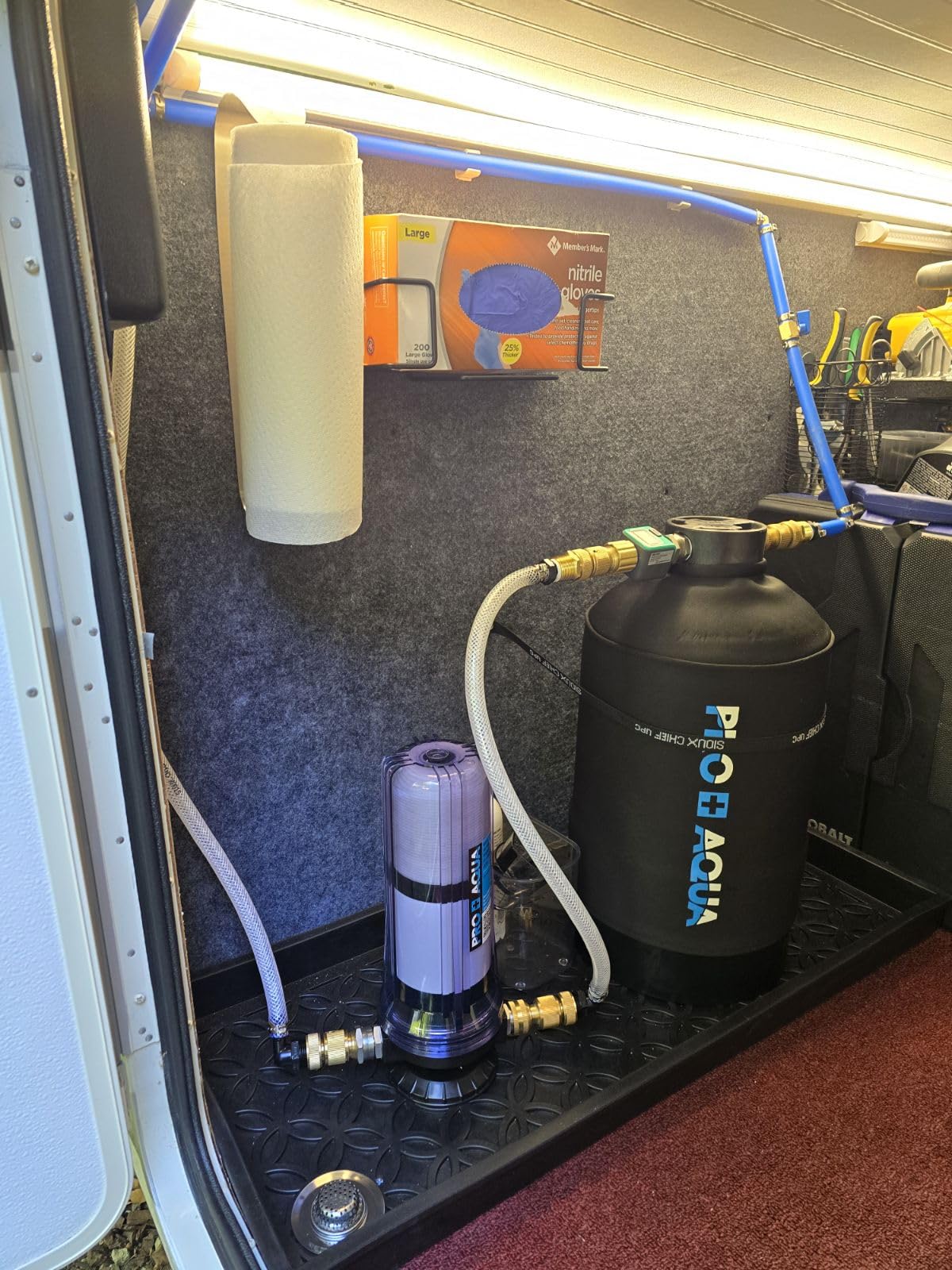 PRO+AQUA 16,000 Grain Portable Water Softener for RV, Trailers, Boats, Mobile Car Wash, Pressure Wash – Protects Water Systems customer photo 1