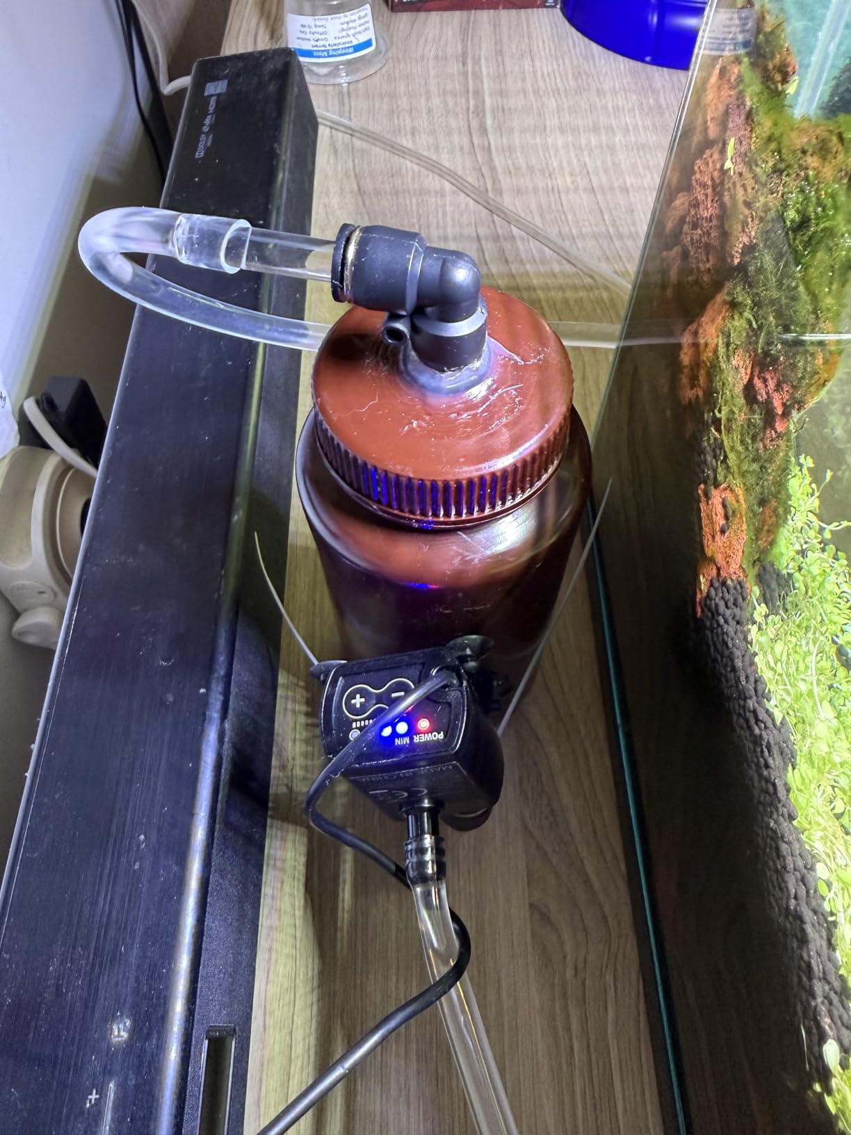Decdeal Submersible Water Pump Aquarium Fountain DC 5V 300L/H (1 Pc) | with Flow Adjustment Function and USB Interface customer photo 1