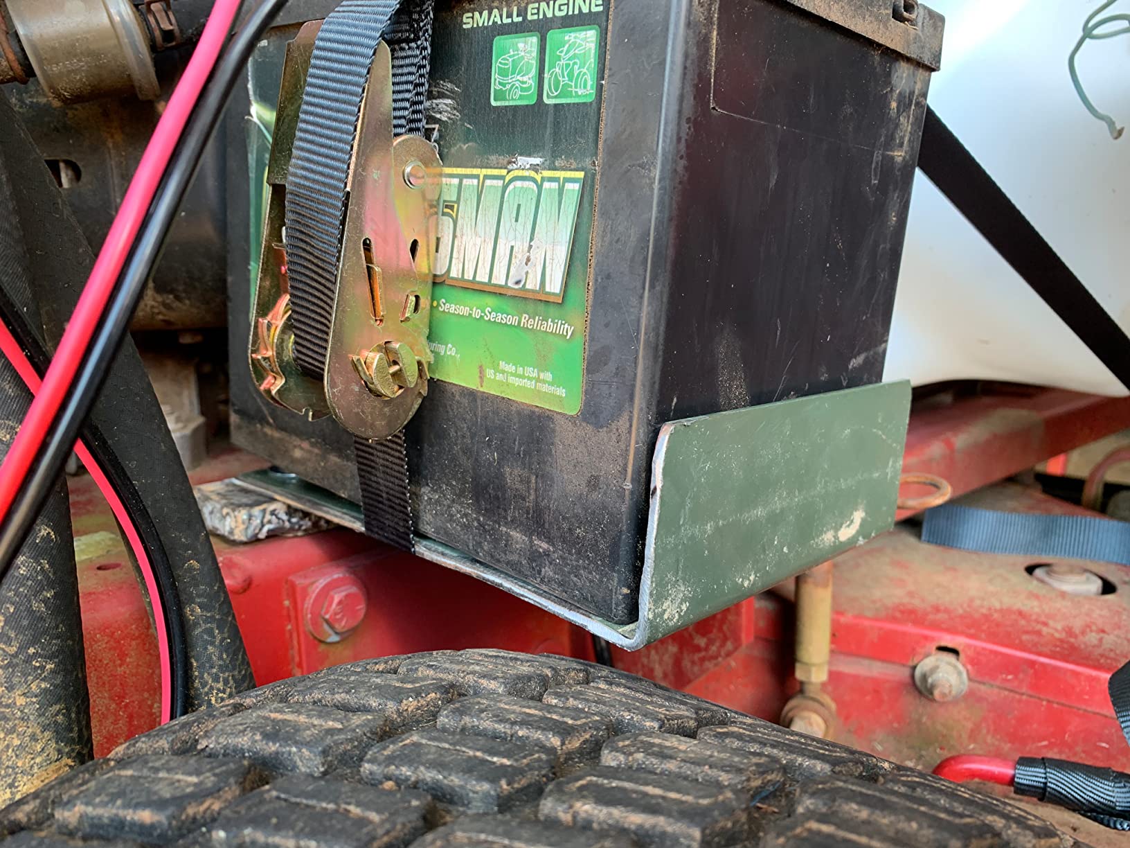 Master Mfg 15-Gallon ATV Broadcast Sprayer - 7ft Swath, 2.2GPM, 70PSI Max customer photo 2