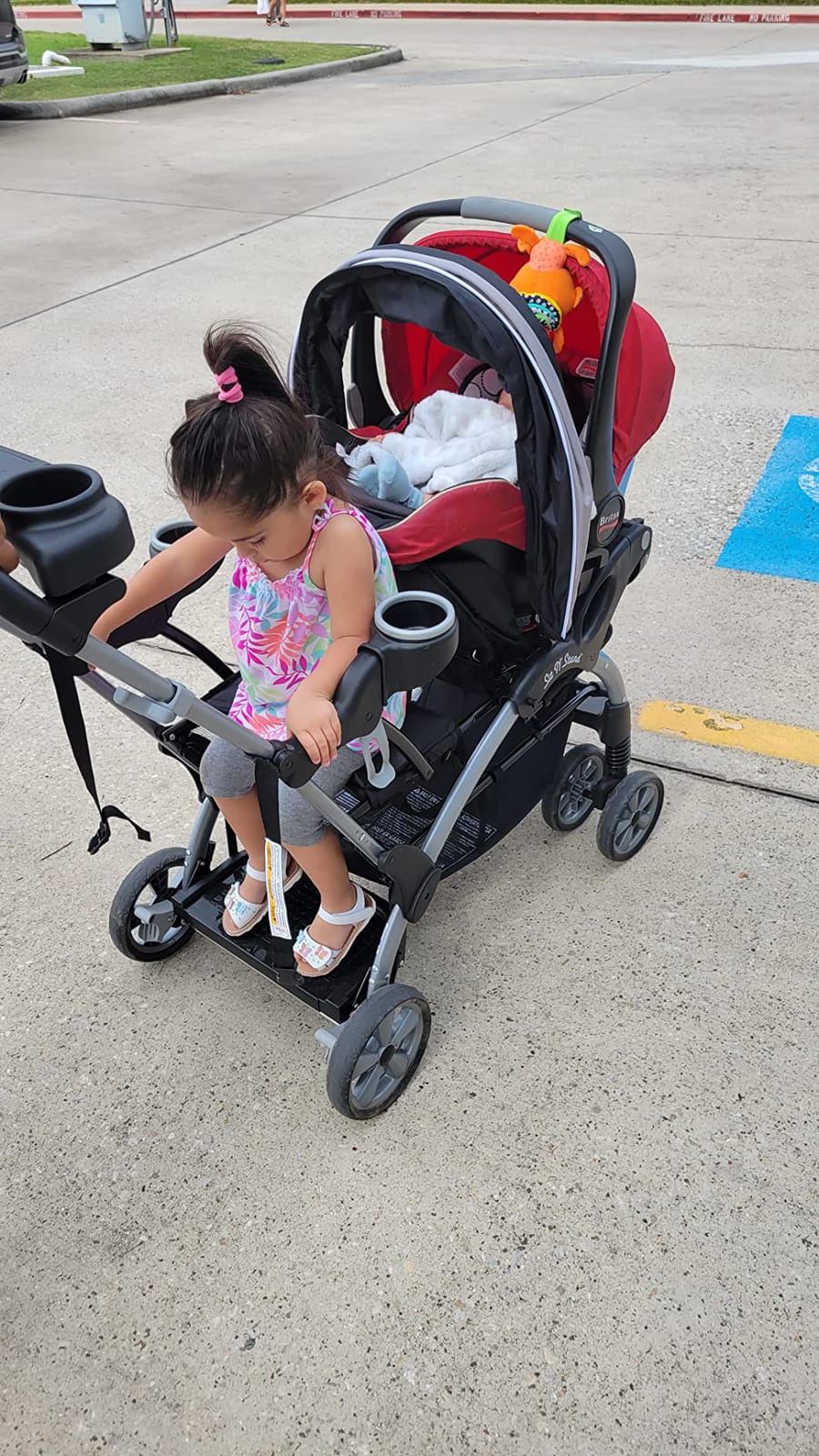 Baby Trend Sit N' Stand® Ultra Stroller, Morning Mist customer photo 1